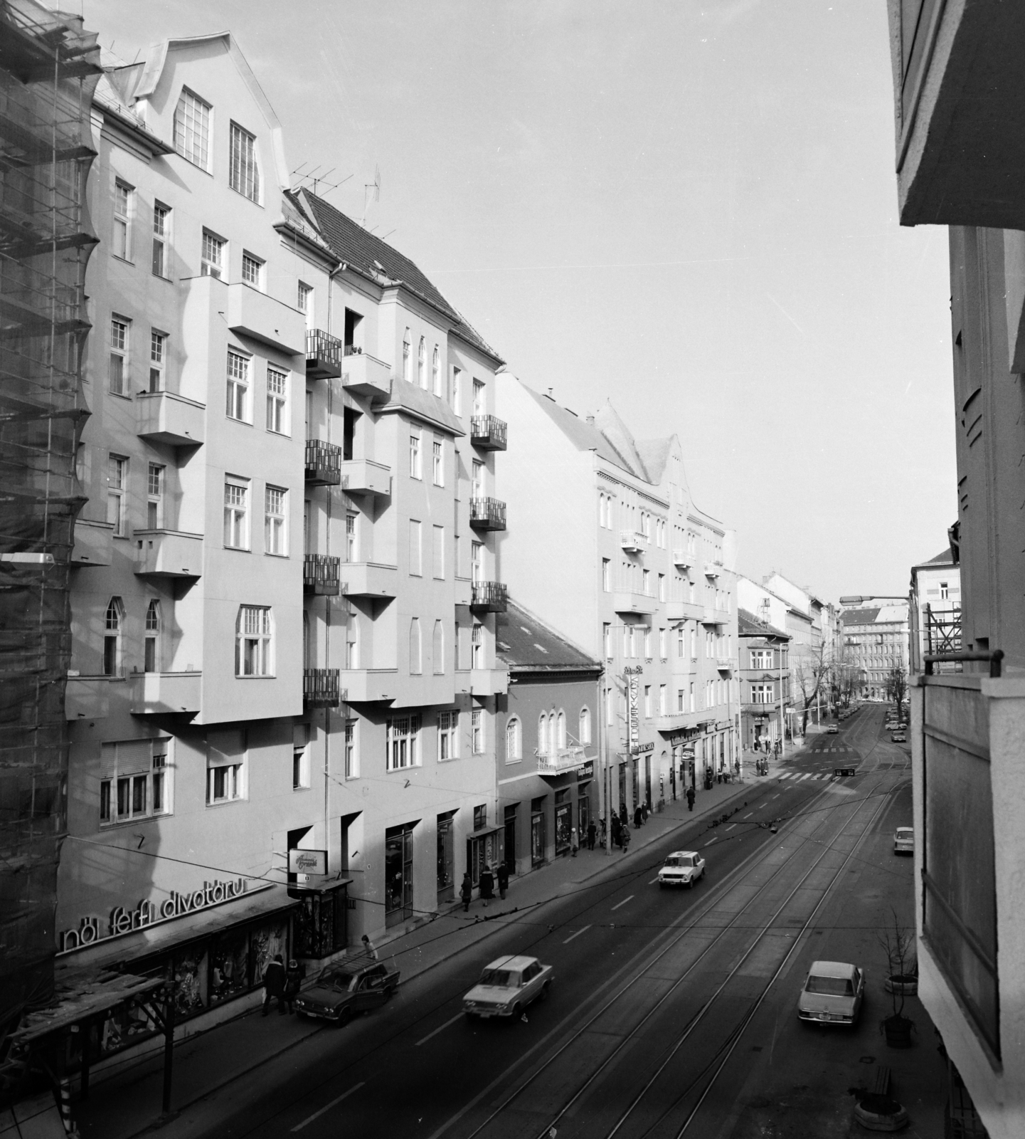 Hungary, Budapest II., Margit körút (Mártírok útja) a Margit utca felé nézve., 1983, Artfókusz, Budapest, Fortepan #280143