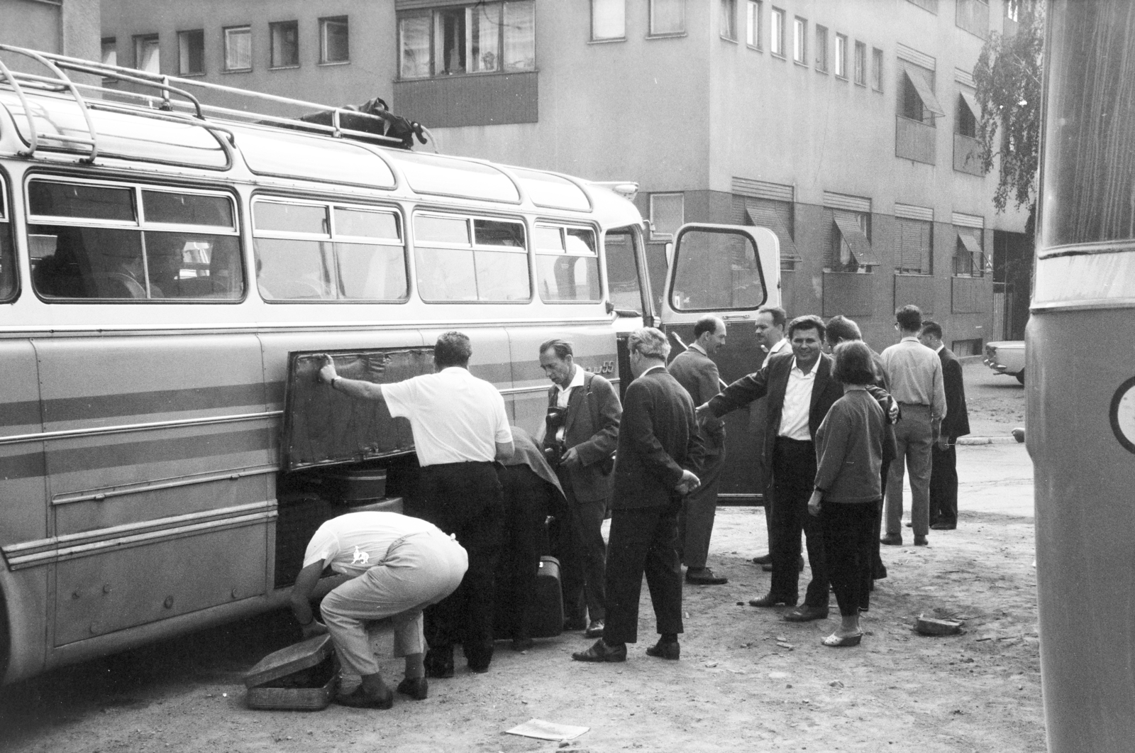 1963, Artfókusz, Ikarus-brand, bus, Fortepan #280342