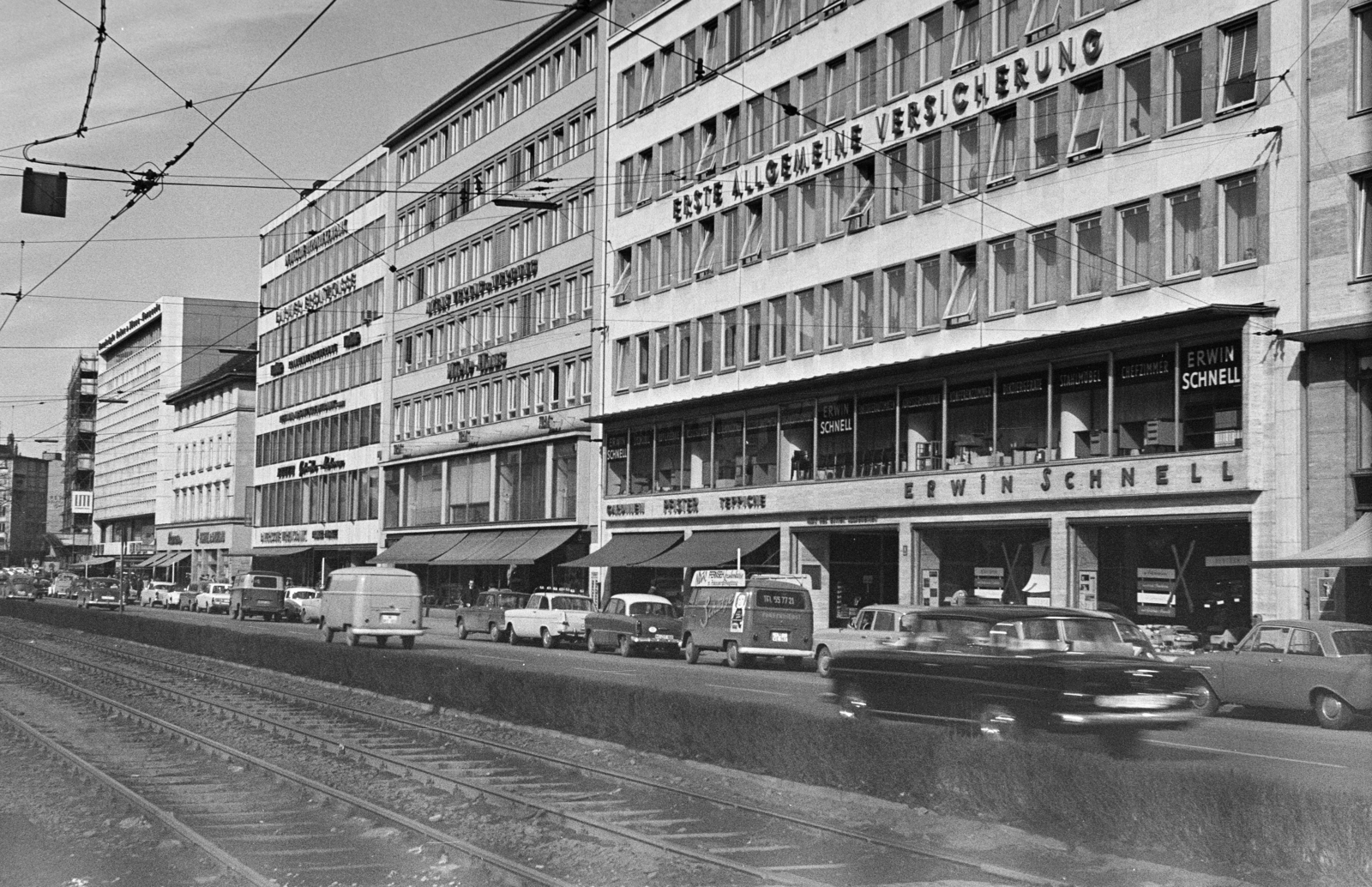 Németország, München, Sonnenstraße a Sendlinger-Tor-Platz közelében., 1965, Artfókusz, Fábián József, NSZK, Fortepan #280355