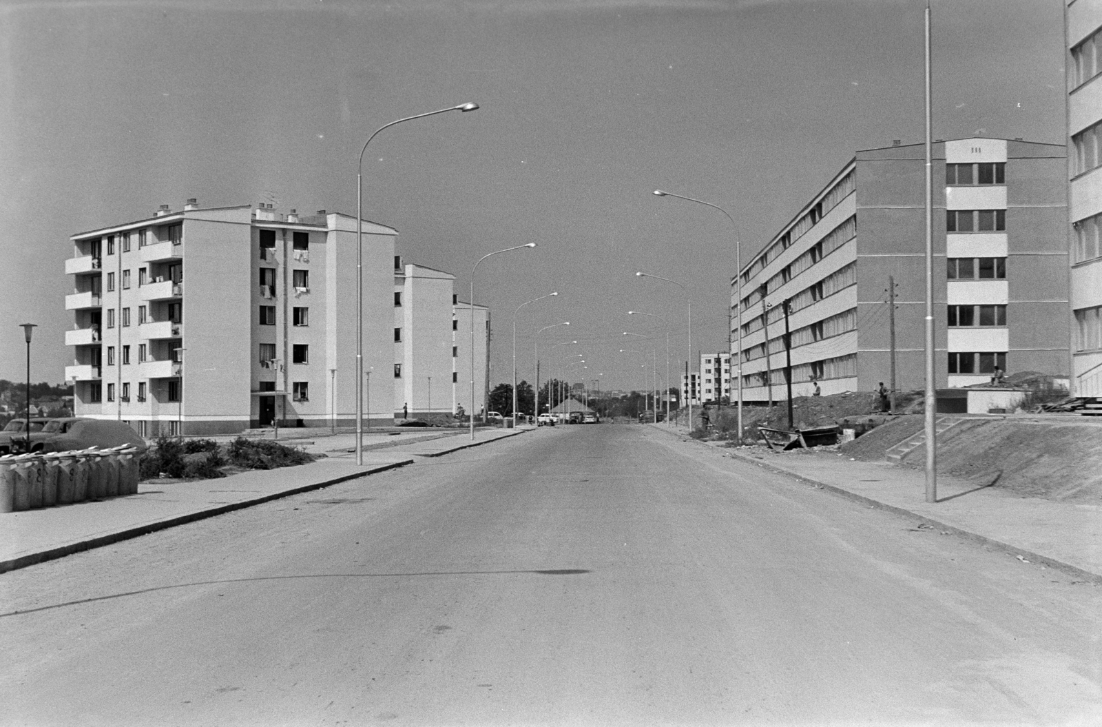 Szerbia, Belgrád, ulica Braće Jerković az ulica Darvinova felé nézve., 1969, Artfókusz, Fábián József, Jugoszlávia, Fortepan #280371