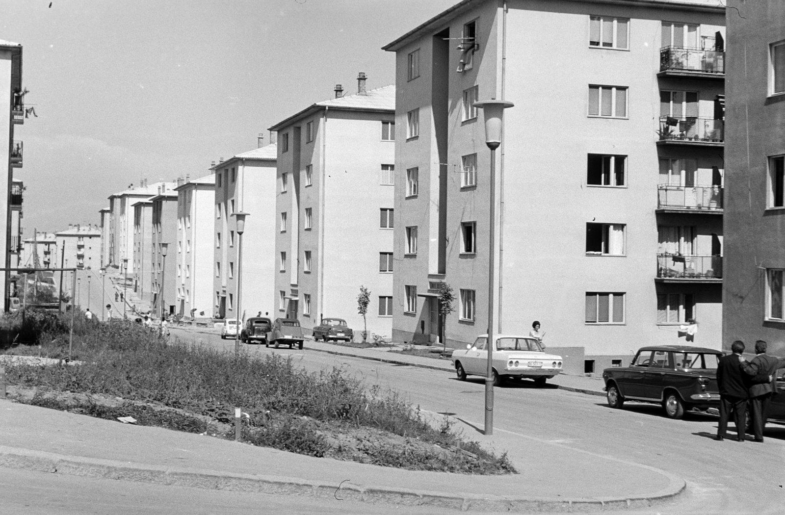 Serbia, Belgrade, ulica Husinskih Rudar az ulica Pera Ćetkovića felől., 1969, Artfókusz, Yugoslavia, Fortepan #280404