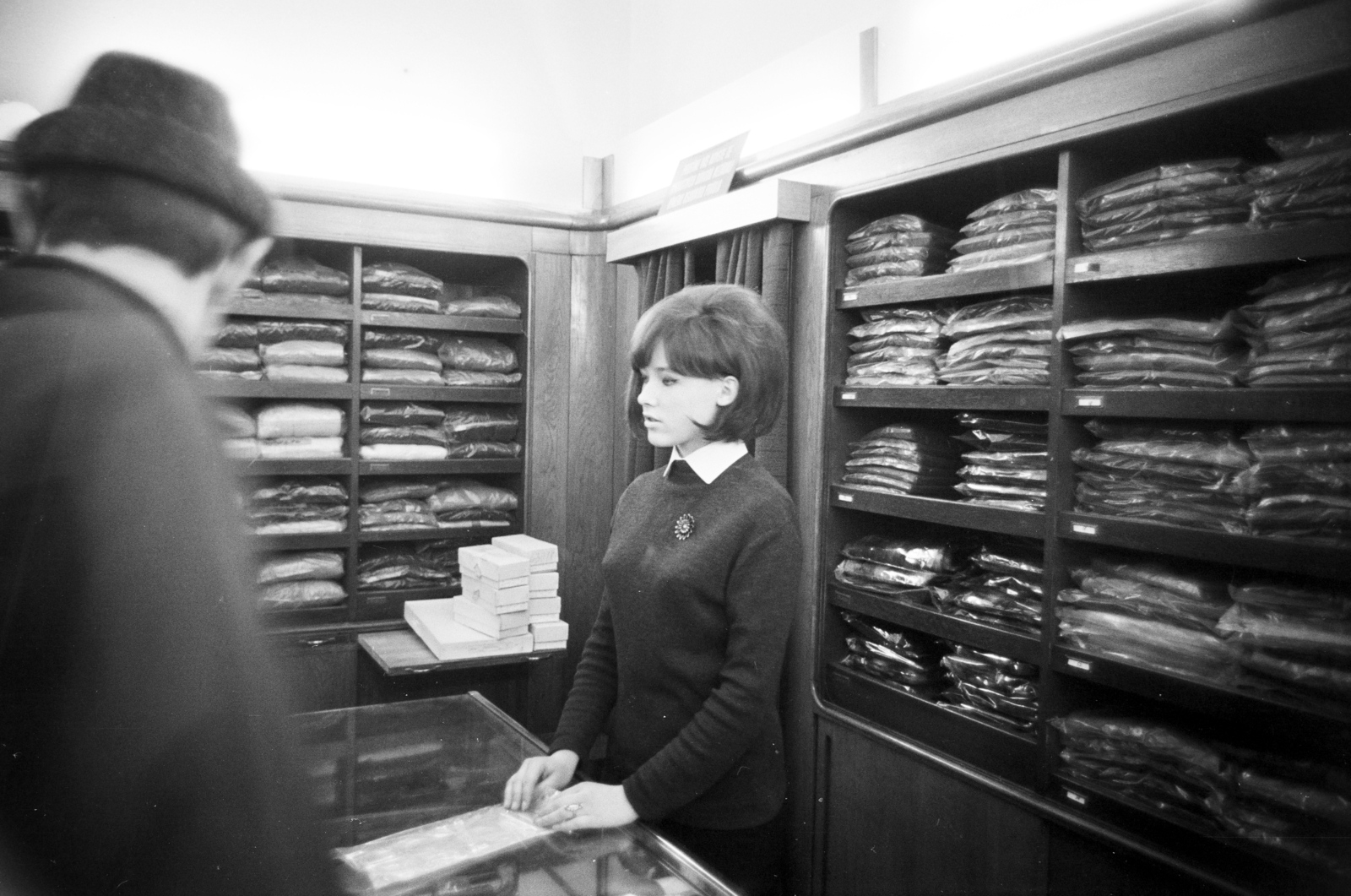 1965, Artfókusz, Fábián József, üzletbelső, Fortepan #280496