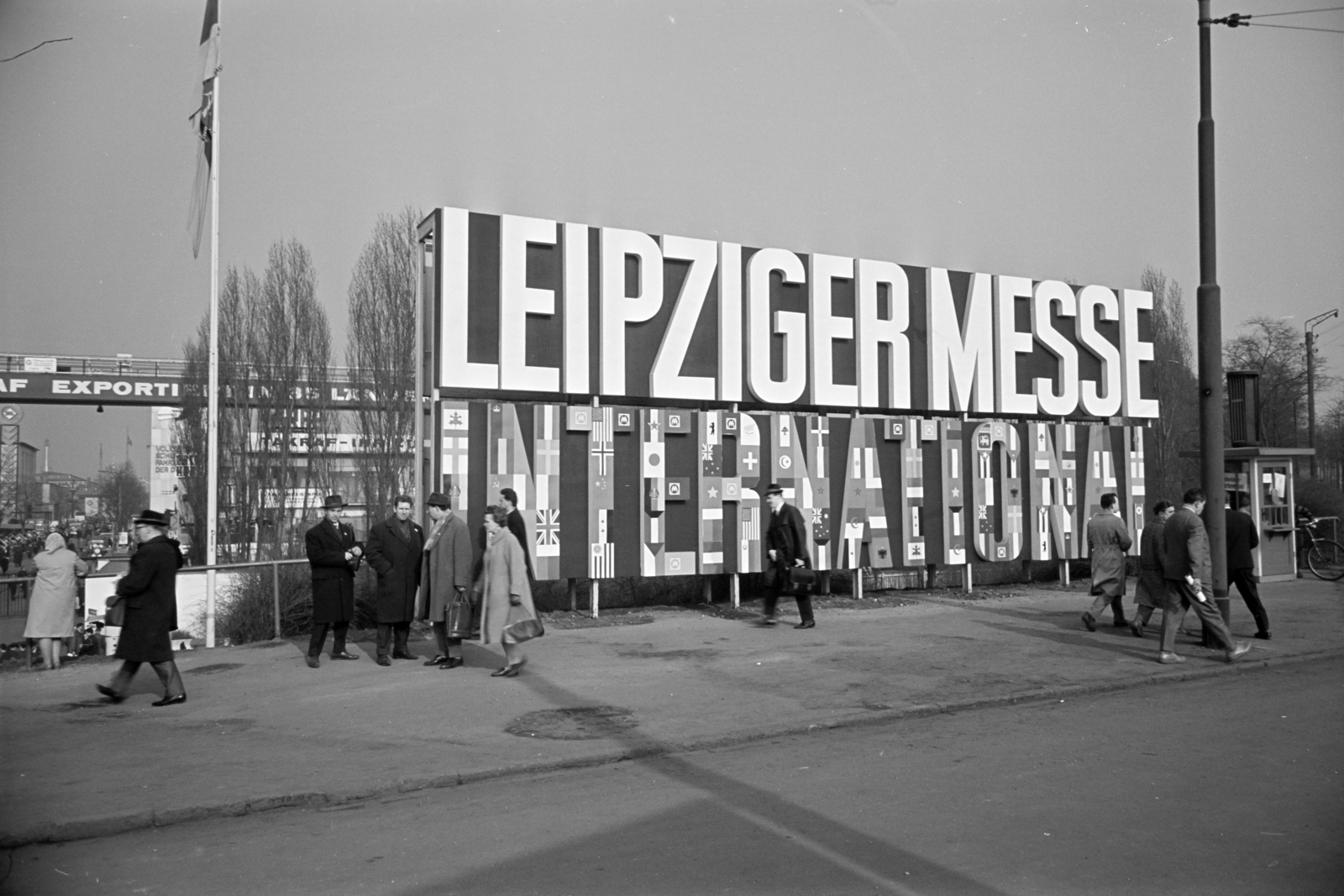 Németország, Lipcse, vásárterület, Lipcsei Vásár., 1967, Artfókusz, Fábián József, Best of, nemzetközi vásár, NDK, Fortepan #280527