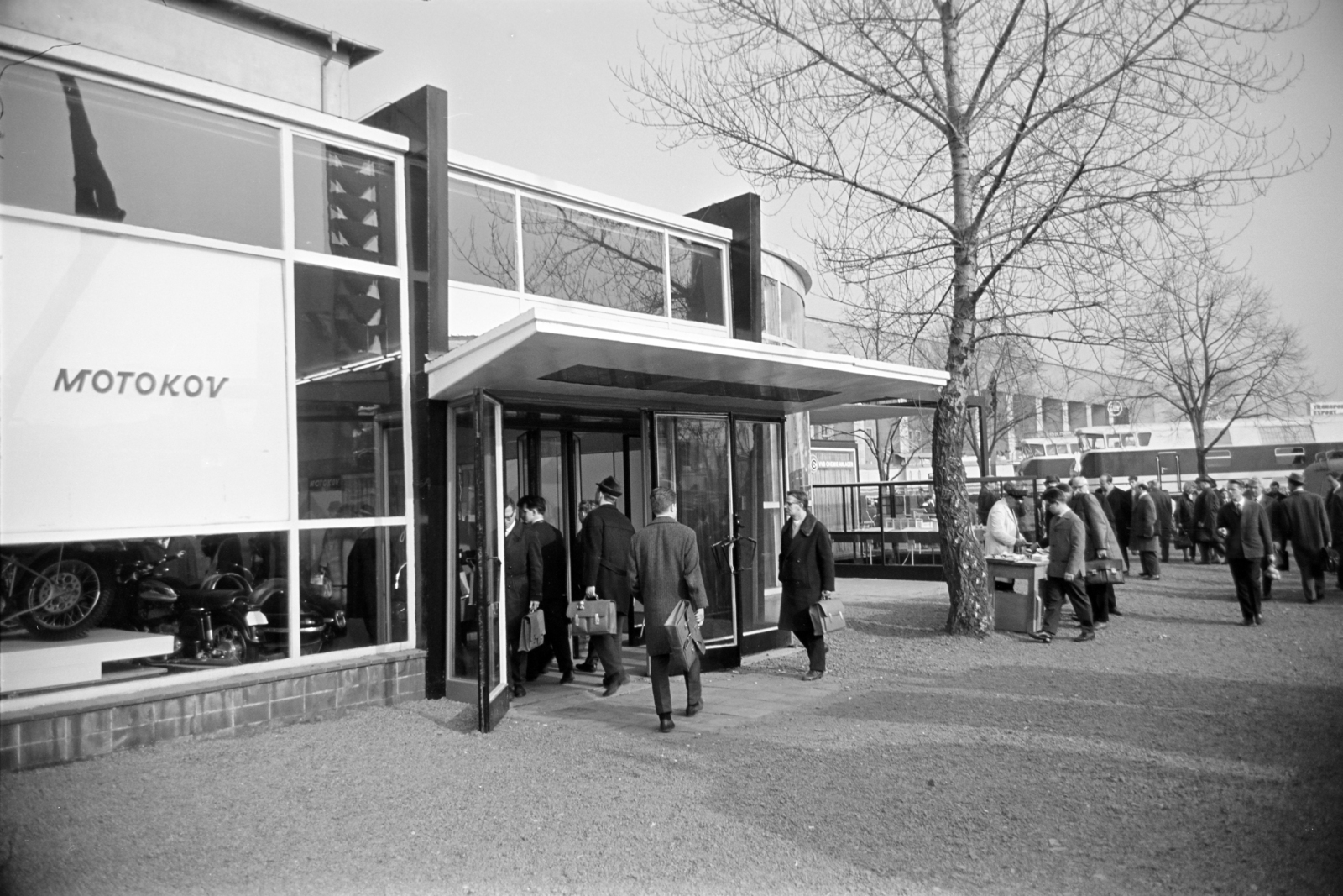 Németország, Lipcse, vásárterület, Lipcsei Vásár., 1967, Artfókusz, Fábián József, NDK, Fortepan #280529