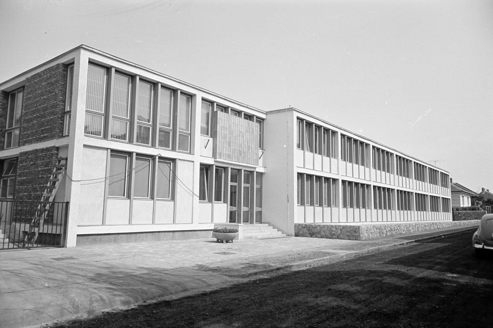 1966, Artfókusz, modern architecture, Fortepan #280562