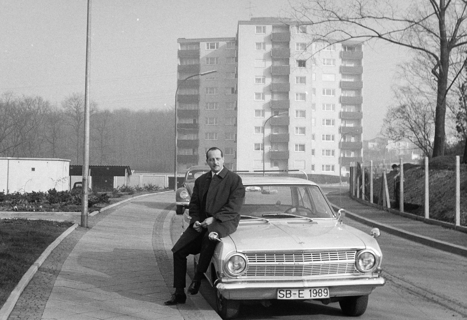 Germany, Saalbach-Hinterglemm, Türkismühler Straße, háttérben a 17-es számú apartmanház., 1970, Artfókusz, FRG, Fortepan #280611