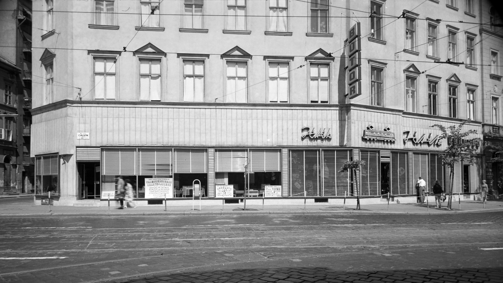 Hungary, Budapest V.,Budapest IX., Kálvin tér, balra a Királyi Pál utca torkolata., 1969, Artfókusz, Budapest, Fortepan #280638