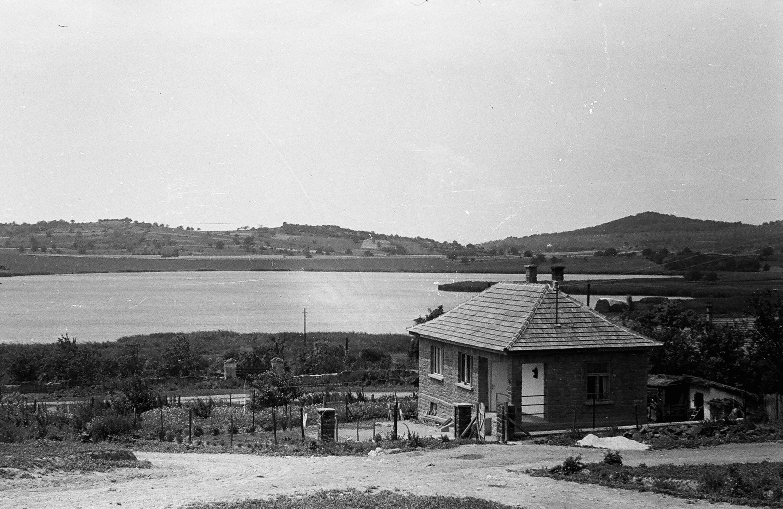 Hungary,Lake Balaton, Tihany, Belső tó., 1959, Umann Kornél, Fortepan #28071