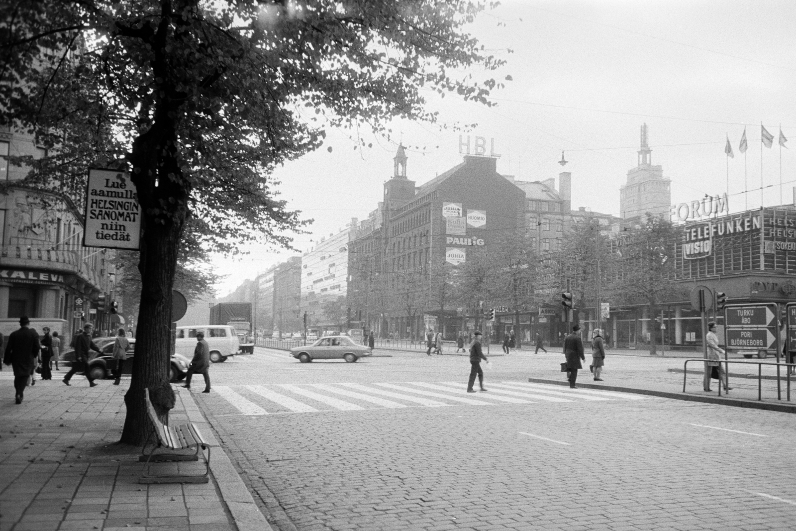 1971, Artfókusz, crosswalk, Fortepan #280749