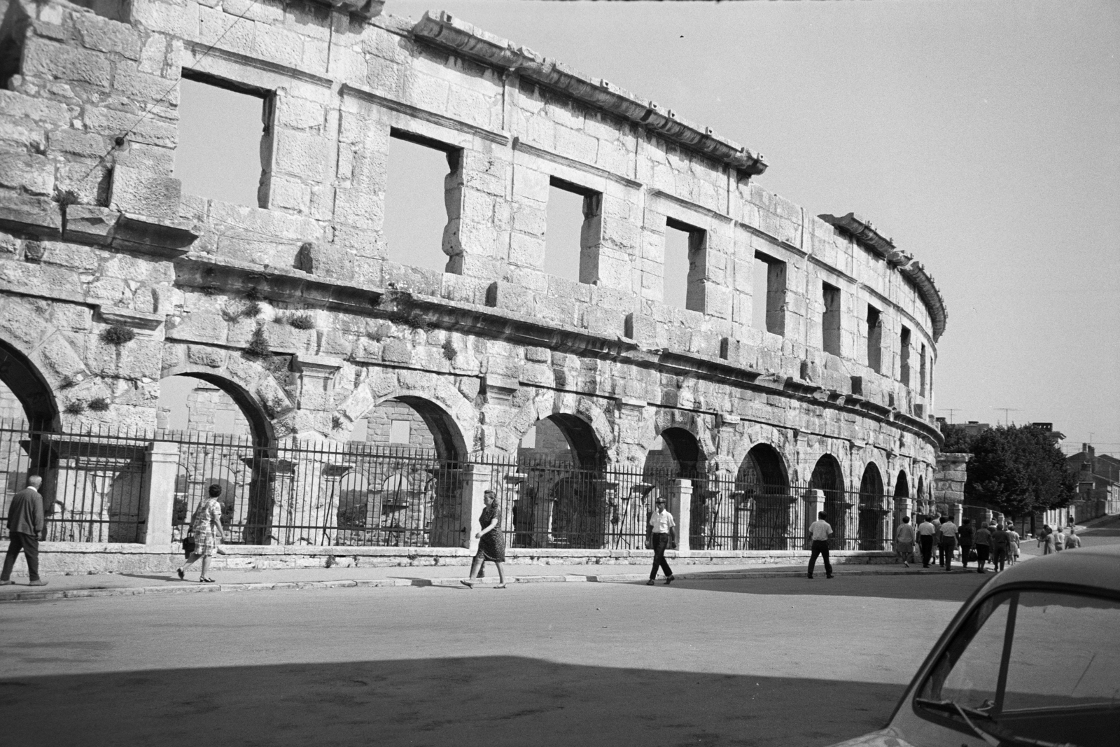 Horvátország, Póla, Római amfiteátrum., 1968, Artfókusz, Fábián József, római birodalom, Fortepan #280753