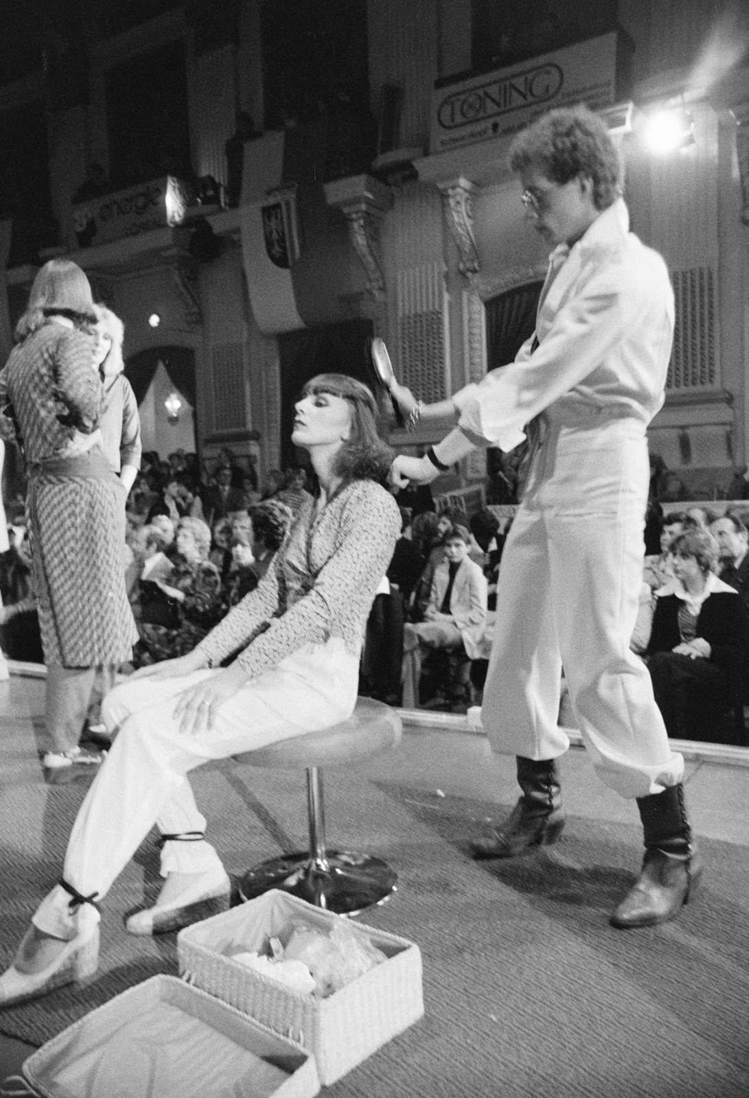 1978, Artfókusz, hairdo, competition, hairdresser, Fortepan #280794