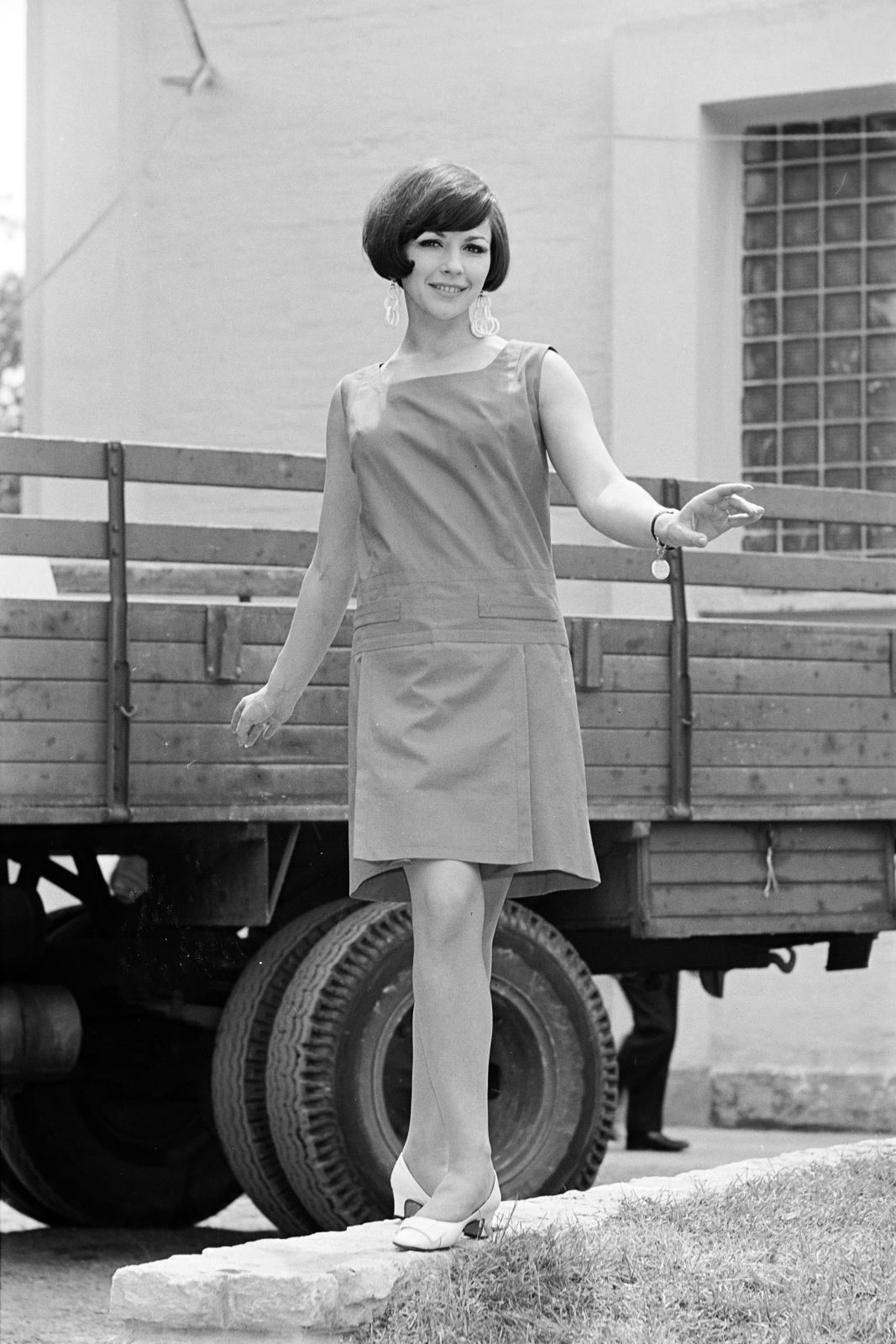 1966, Artfókusz, girls'n'cars, Fortepan #280888