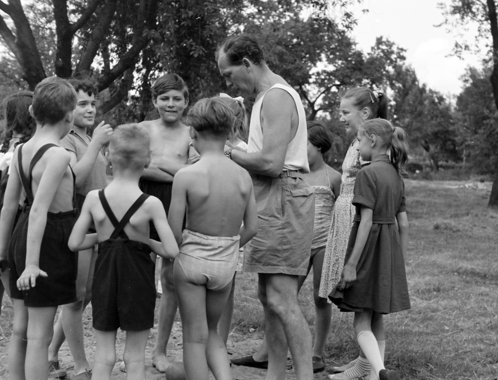 1961, Artfókusz, kids, Fortepan #280968
