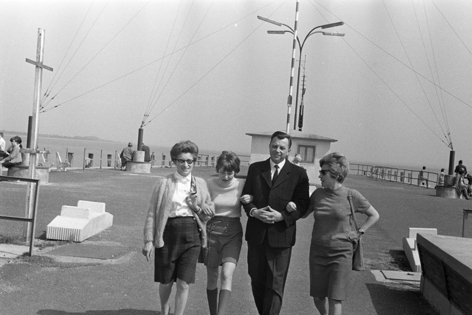 Magyarország,Balaton, Keszthely, a felvétel a kikötőben készült., 1968, Artfókusz, Fábián József, Fortepan #281031