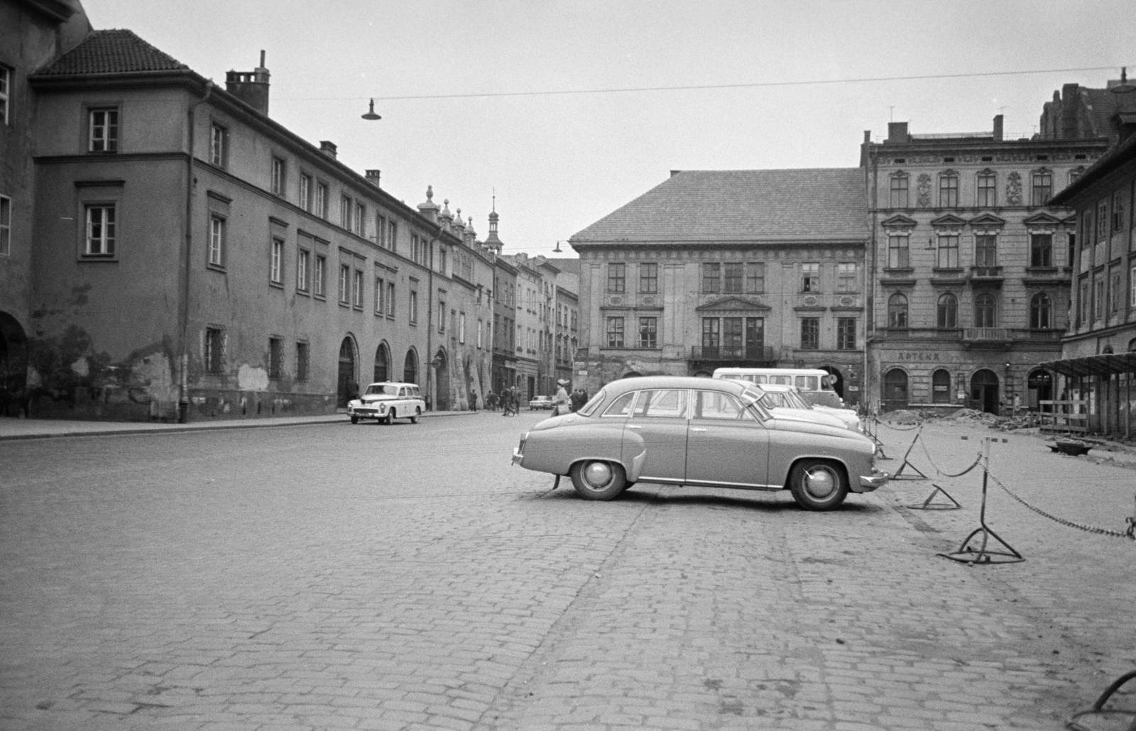 Poland, Kraków, Kis Piac (Mały Rynek)., 1968, Artfókusz, Fortepan #281070