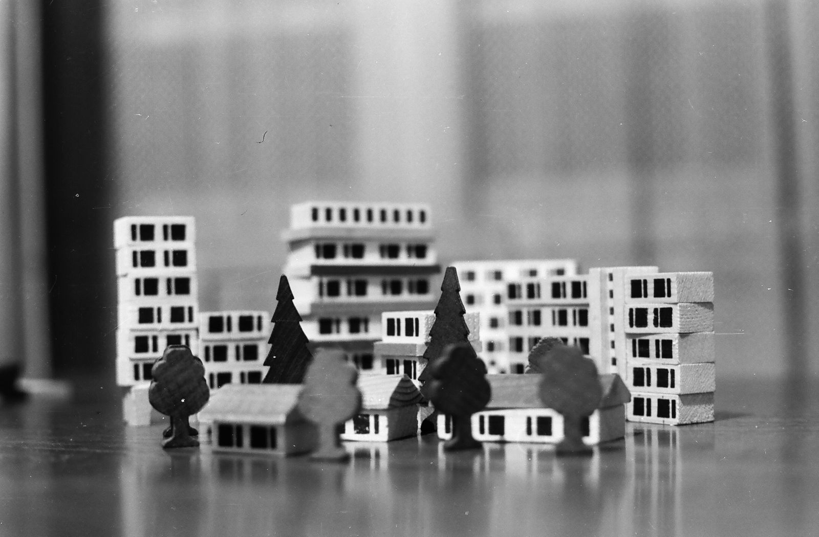 1965, Umann Kornél, wooden blocks, Fortepan #28171