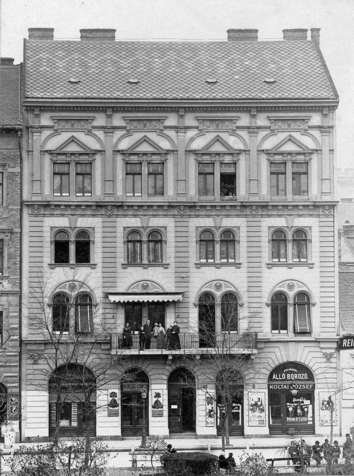 Hungary, Budapest VIII., Mátyás tér 16., 1904, Jurányi Attila, Budapest, Fortepan #28331