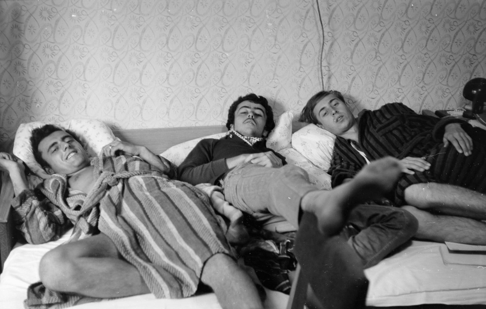 1969, Domokos József, relaxation, boys, Fortepan #284691