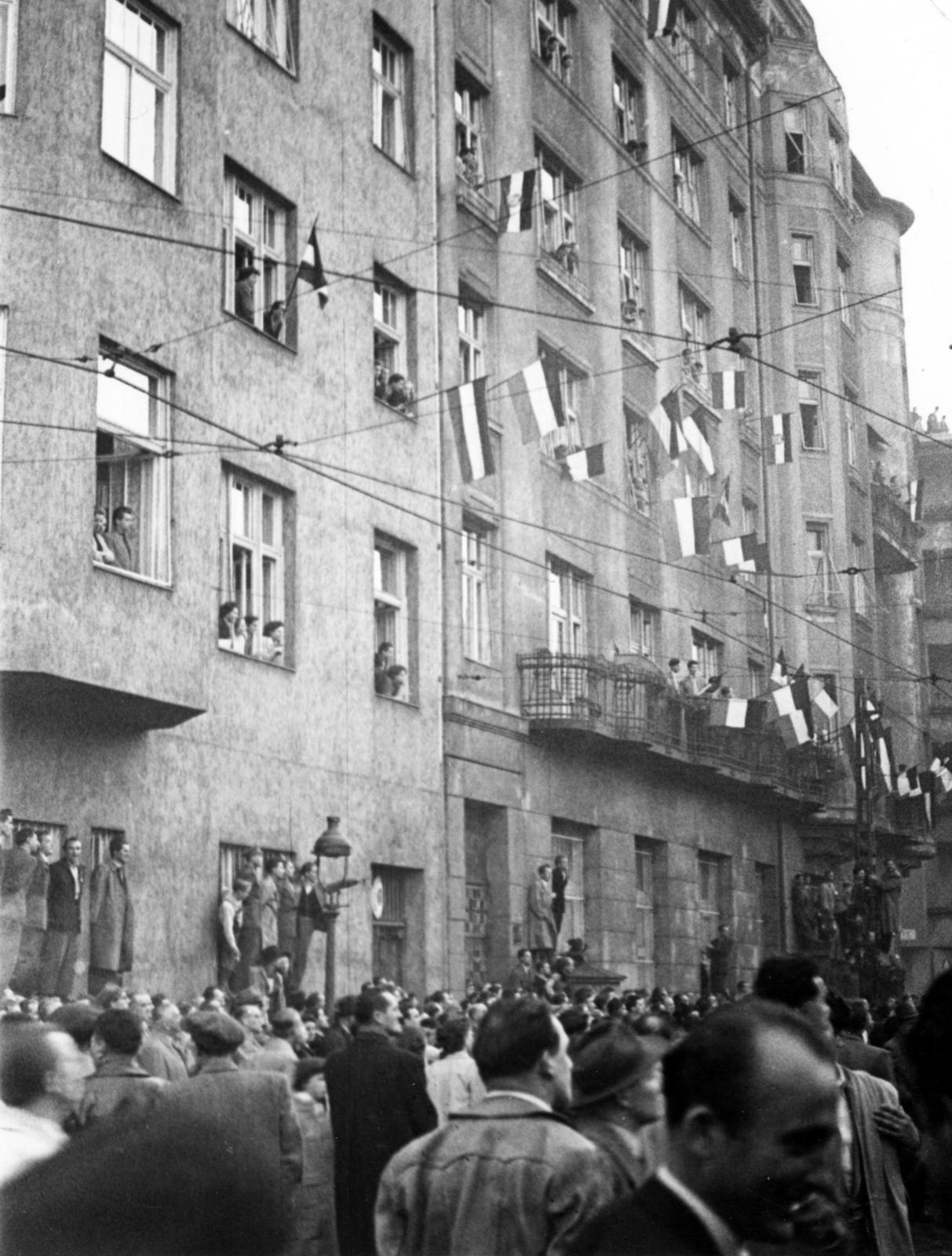 1956, Magyar Kulturális Intézet Varsó-Fundacja Muzyka Odnaleziona, Fortepan #284980