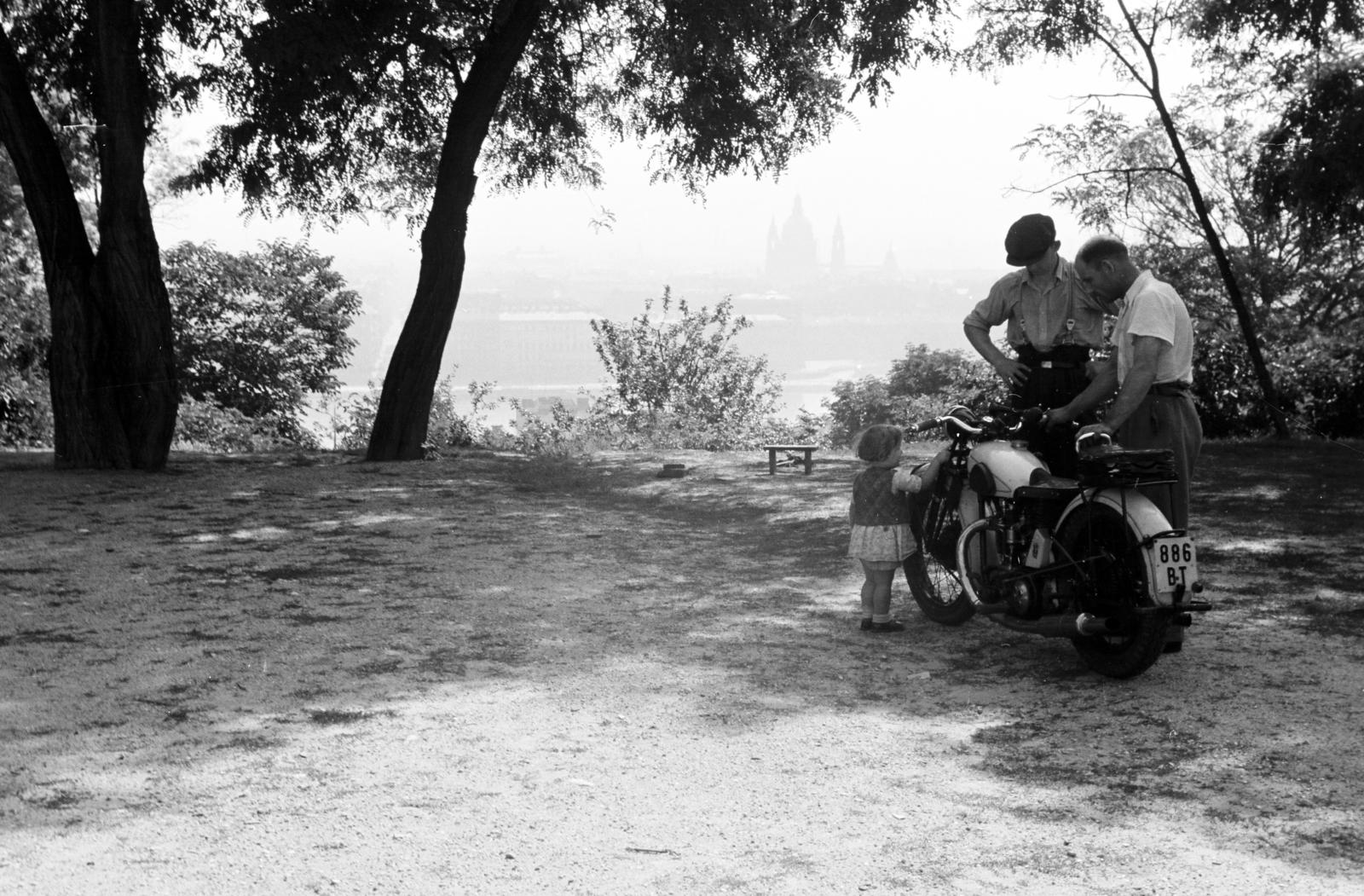 1937, Gara Andor, motorcycle, Fortepan #285017