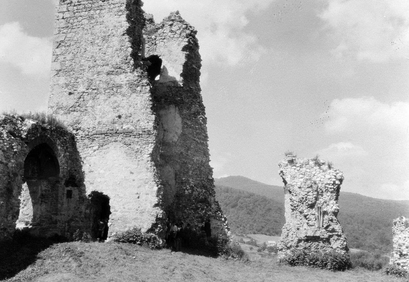 1930, Gara Andor, várrom, Fortepan #285142