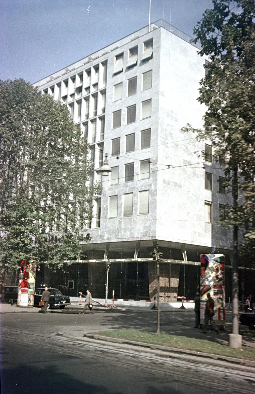 1959, Gara család, sarokház, színes, Fortepan #285486