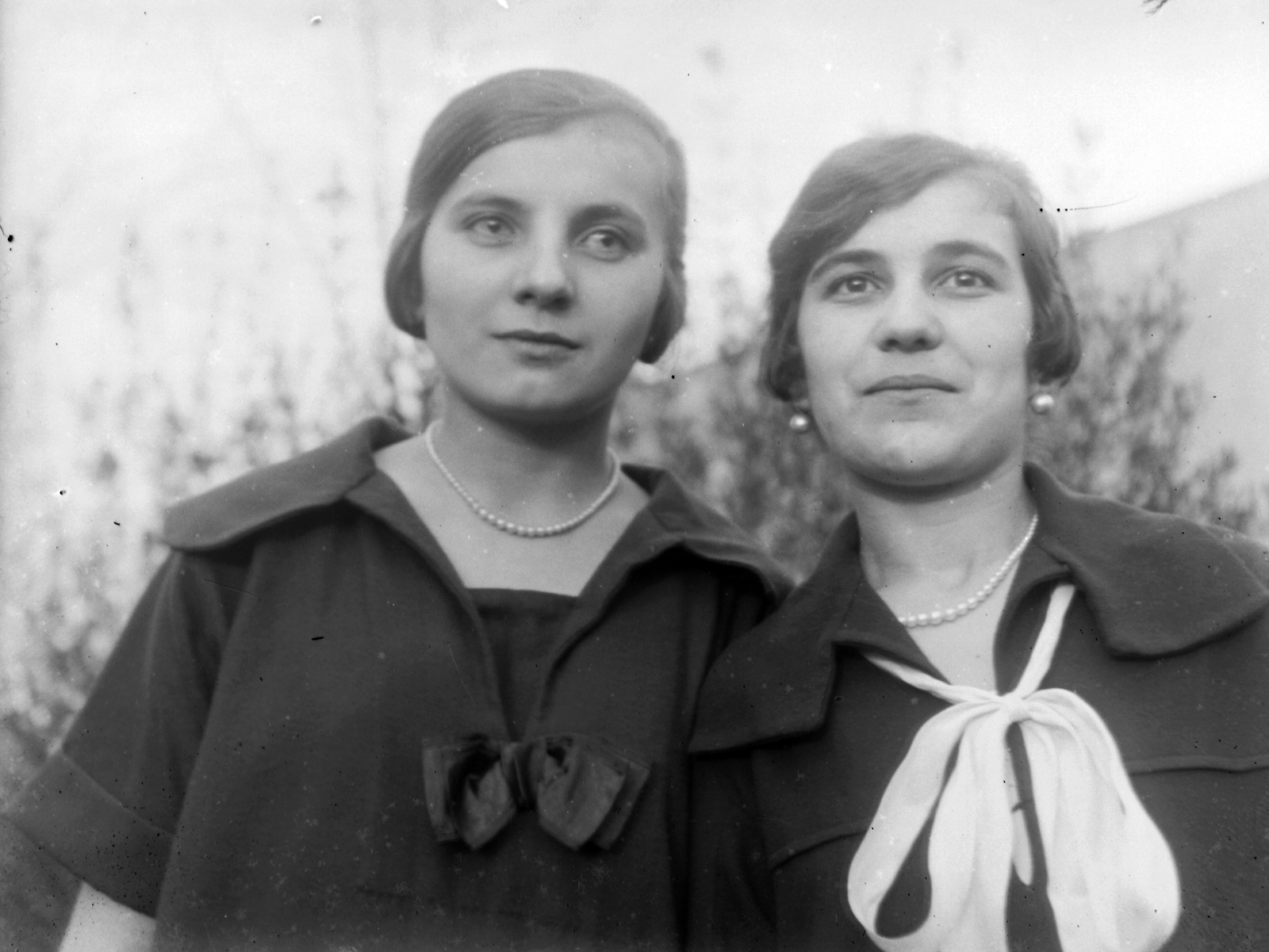 1928, Fortepan, divat, nők, kettős portré, Fortepan #28558