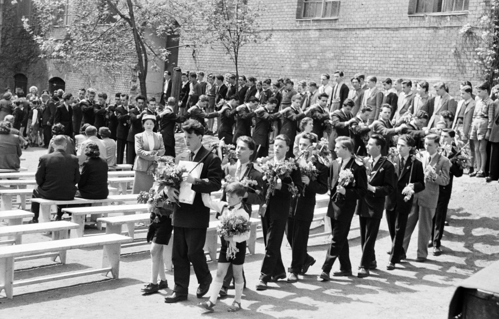 1963, Gara Andor, graduation, Fortepan #285648