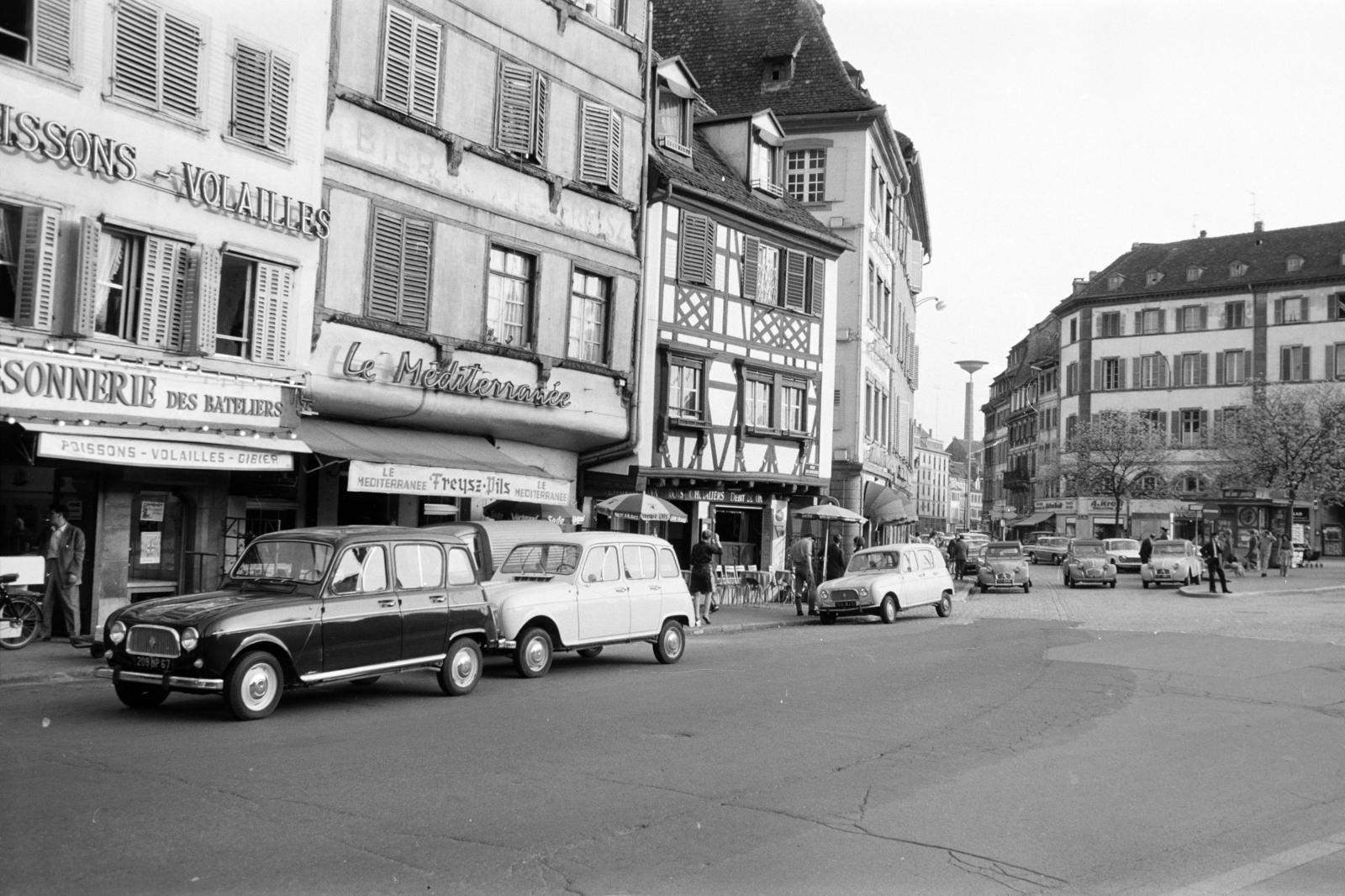 1969, Gara Andor, Renault 4, Fortepan #285652