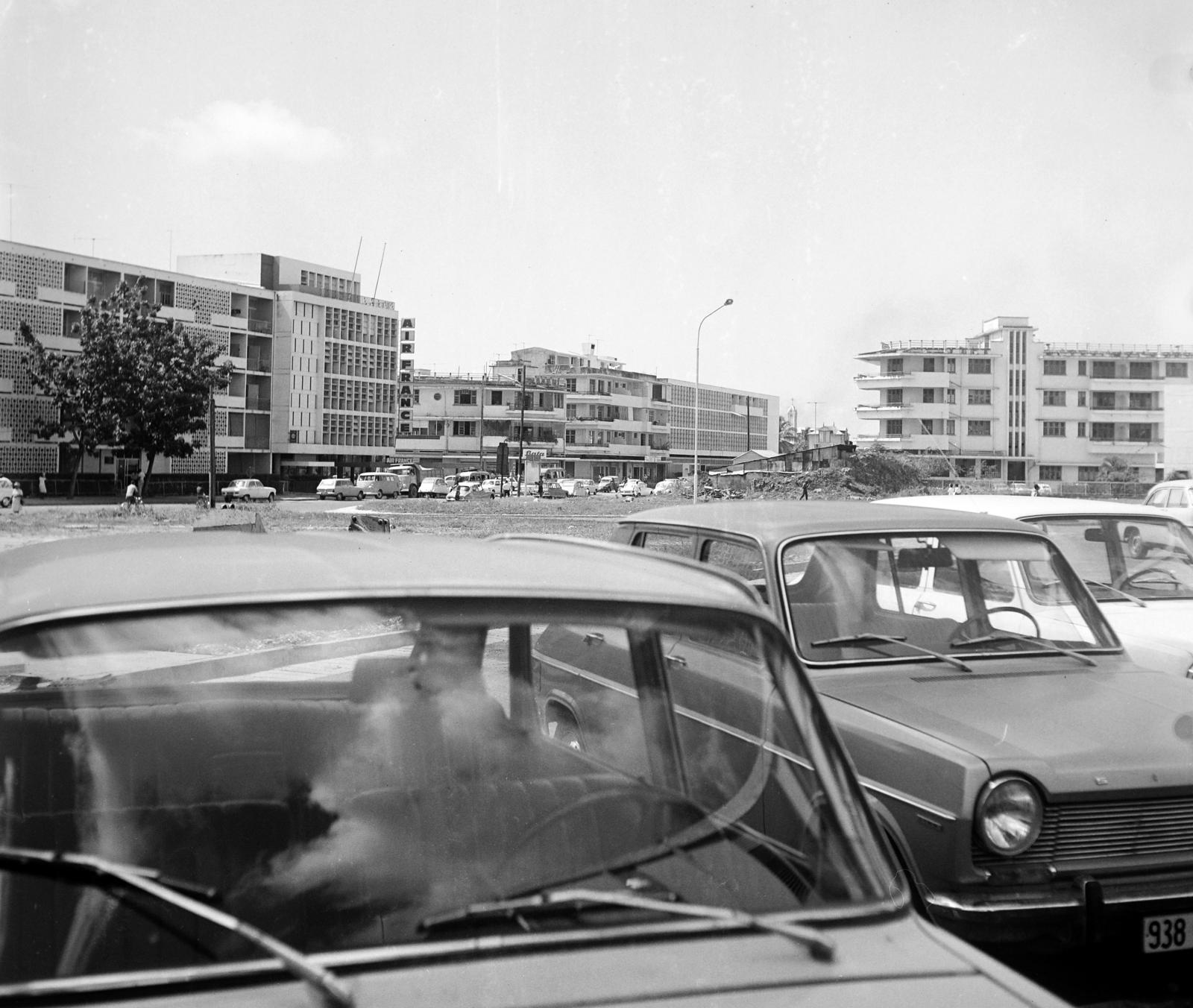 France, a Boulevard Legitimus az Avenue Martin Luther King felől., 1970, Gara Andor, Fortepan #285845