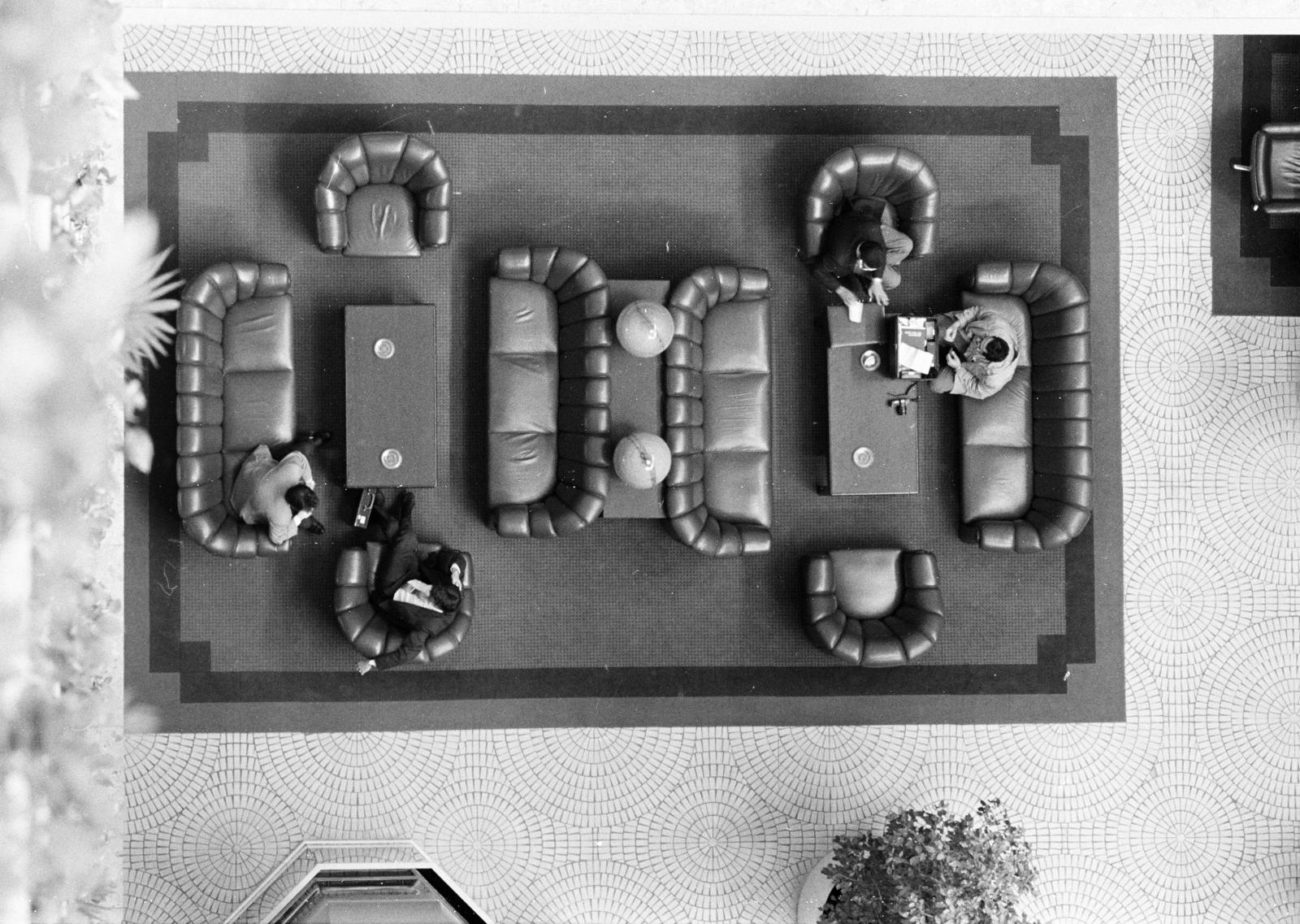 1989, Horváth Péter, felülnézet, ülőgarnitúra, kanapé, Fortepan #286071