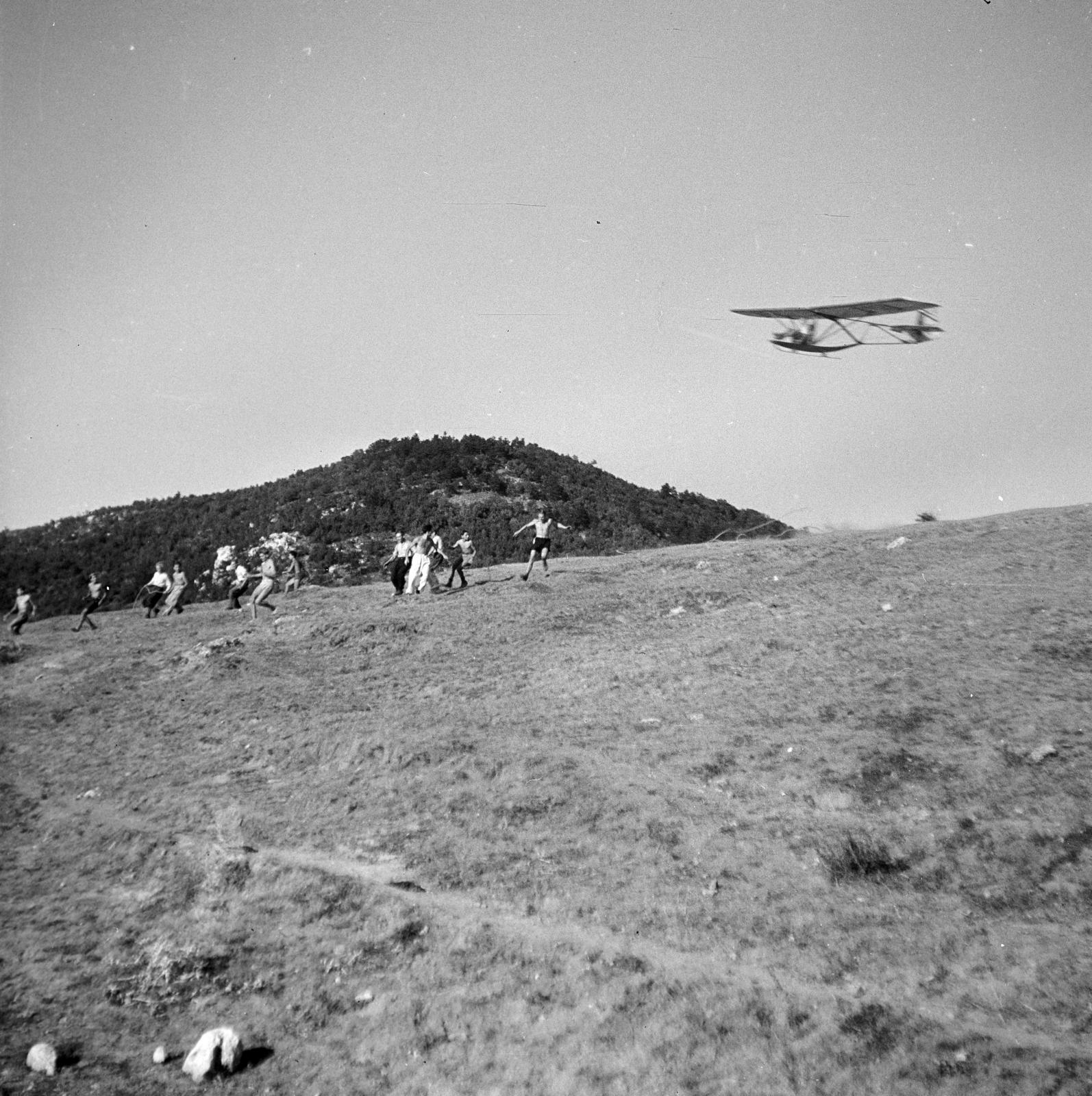 Hungary, Hármashatárhegy Airport, Budapest II., 1937, Kieselbach Tamás, Budapest, Fortepan #286229