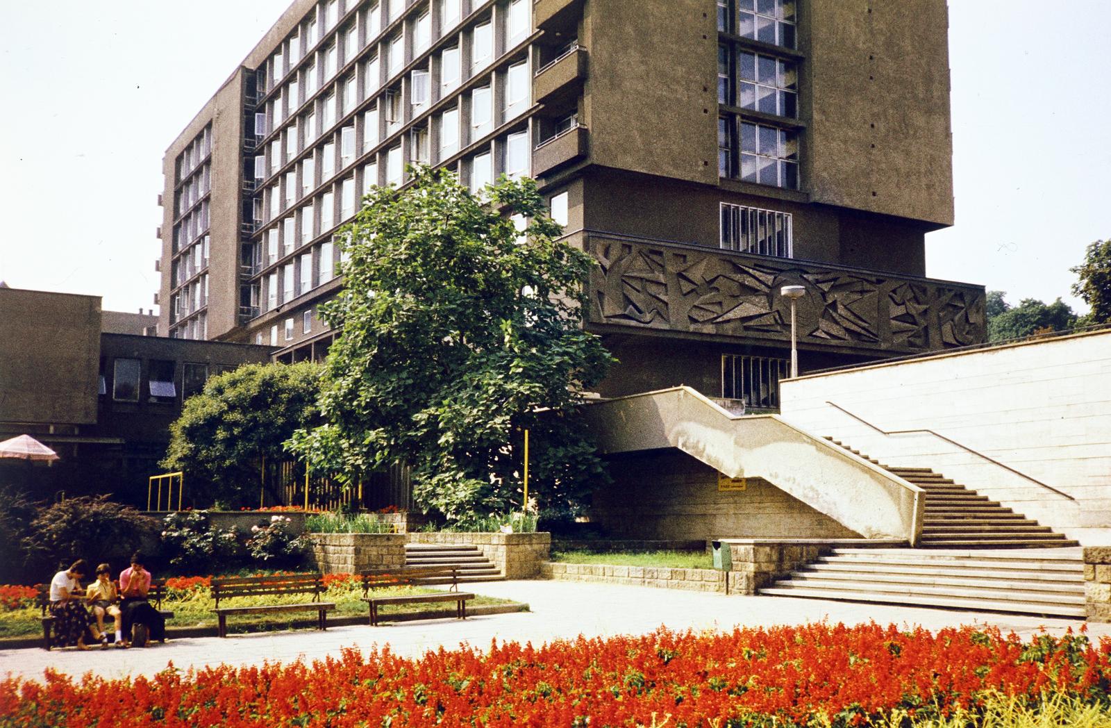 Czech Republik, Brno, Hotel International Brno., 1975, Kozák, Fortepan #286548