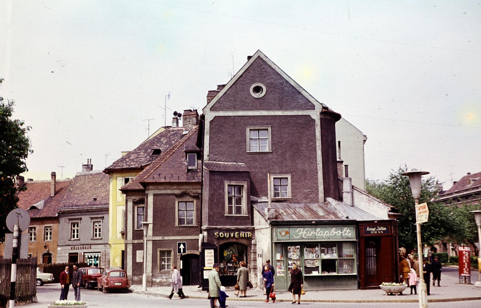 Hungary, Sopron, Előkapu a Várkerület (Lenin körút) felől., 1974, Kozák, Fortepan #286677