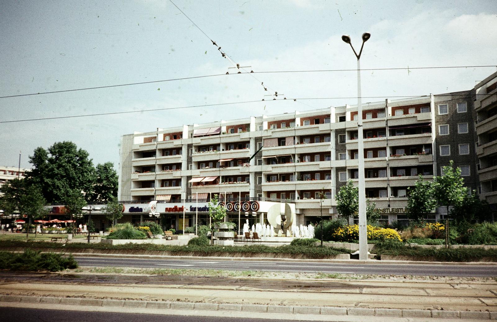 Germany, Dresden, Köpckestraße a Neustädter Markt felé nézve., 1983, Kozák, colorful, GDR, Fortepan #286801