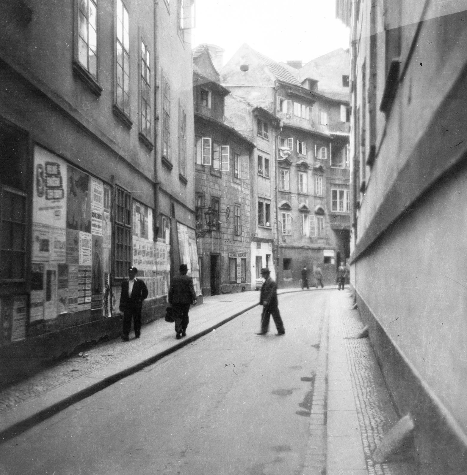 Czech Republik, Prague, ulice Seminářská., 1958, Szentkuthy Ibolya, Fortepan #287004