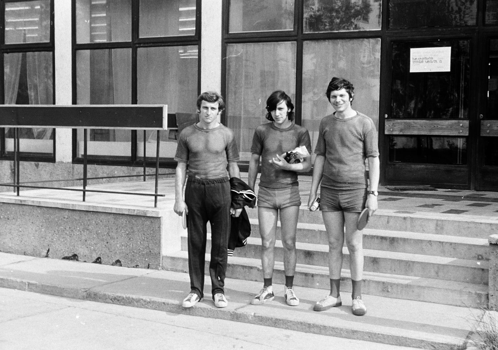 Hungary, Szentendre, a Papíripari Vállalat szentendrei papírgyárának sporttelepén megrendezett Papírkupa alkalmával készült a felvétel., 1973, Tóth Ákos, Fortepan #287193