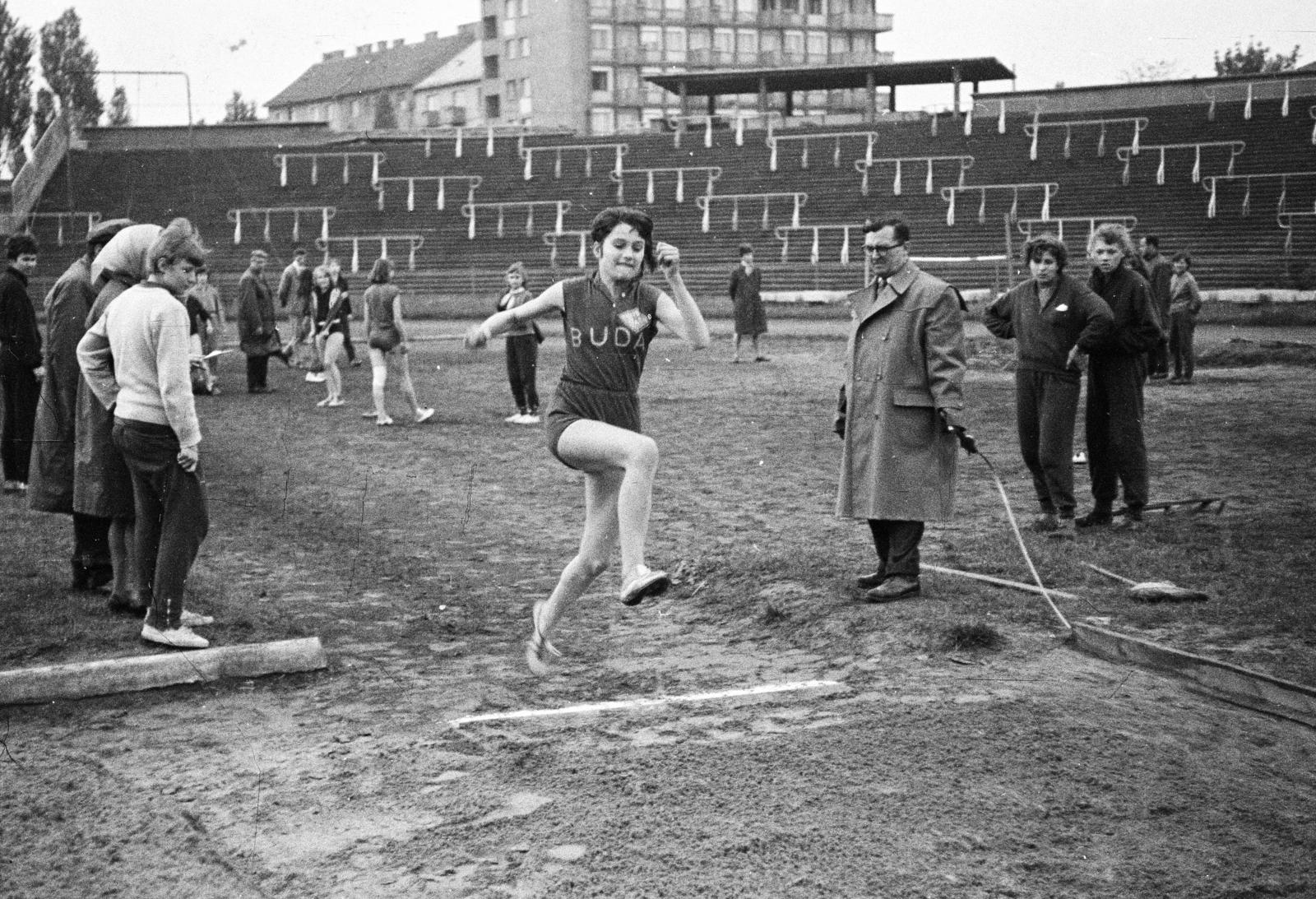Hungary, Budapest VIII., Hungária körút, MTK pálya., 1962, Tóth Ákos, Budapest, Fortepan #287238