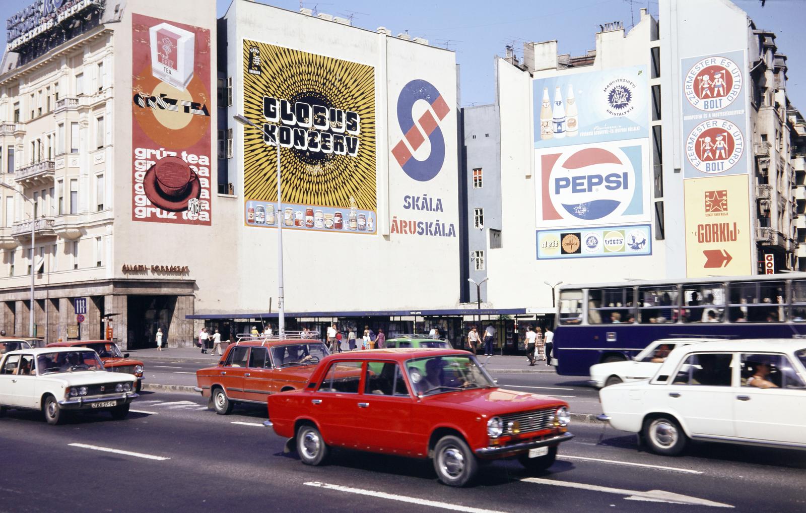 1983, Saphier Herbert, firewall, Lada-brand, Fortepan #287402