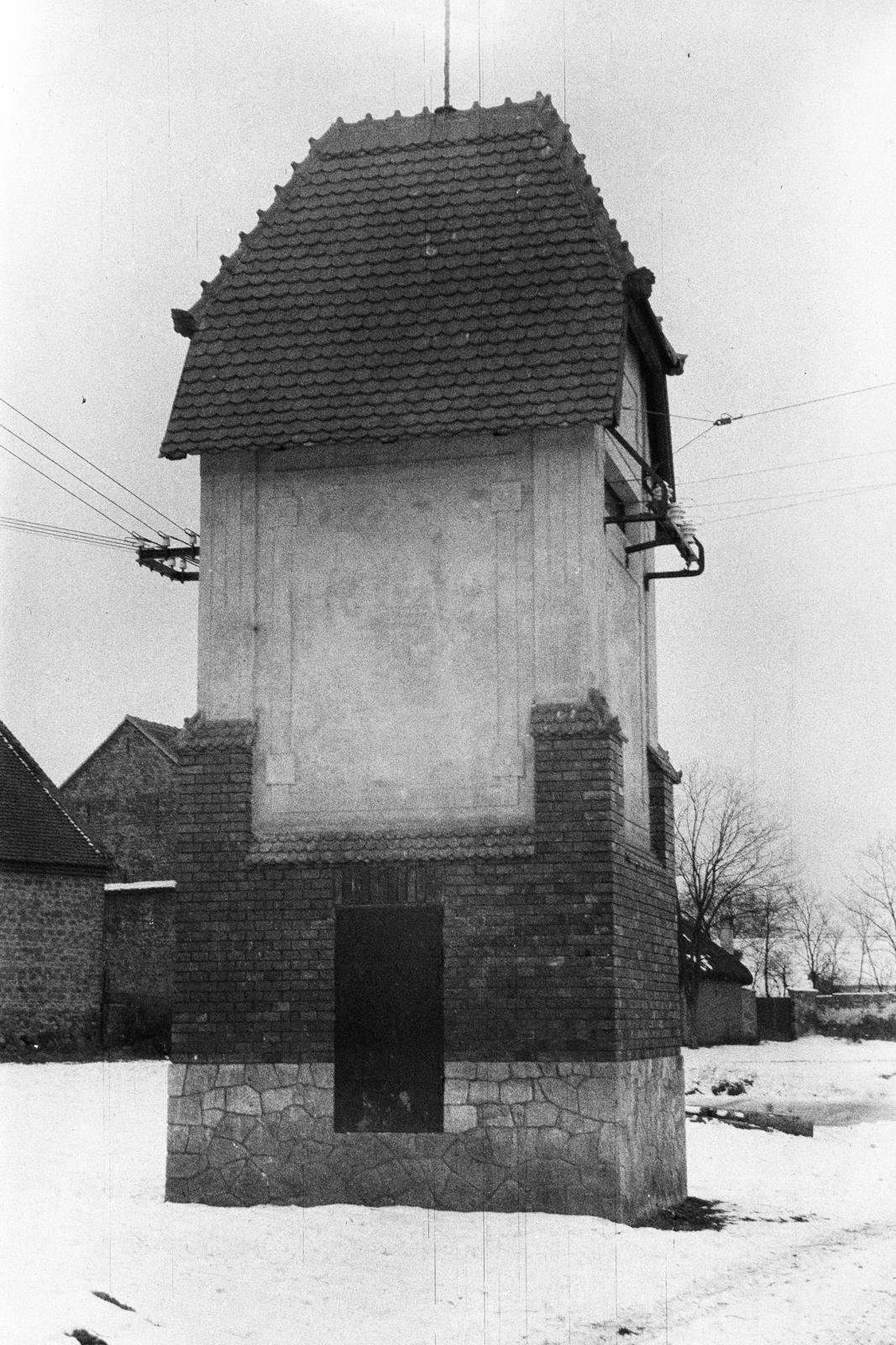 1920, Lánchidi Péter, porcelán szigetelő, trafóház, Fortepan #287486