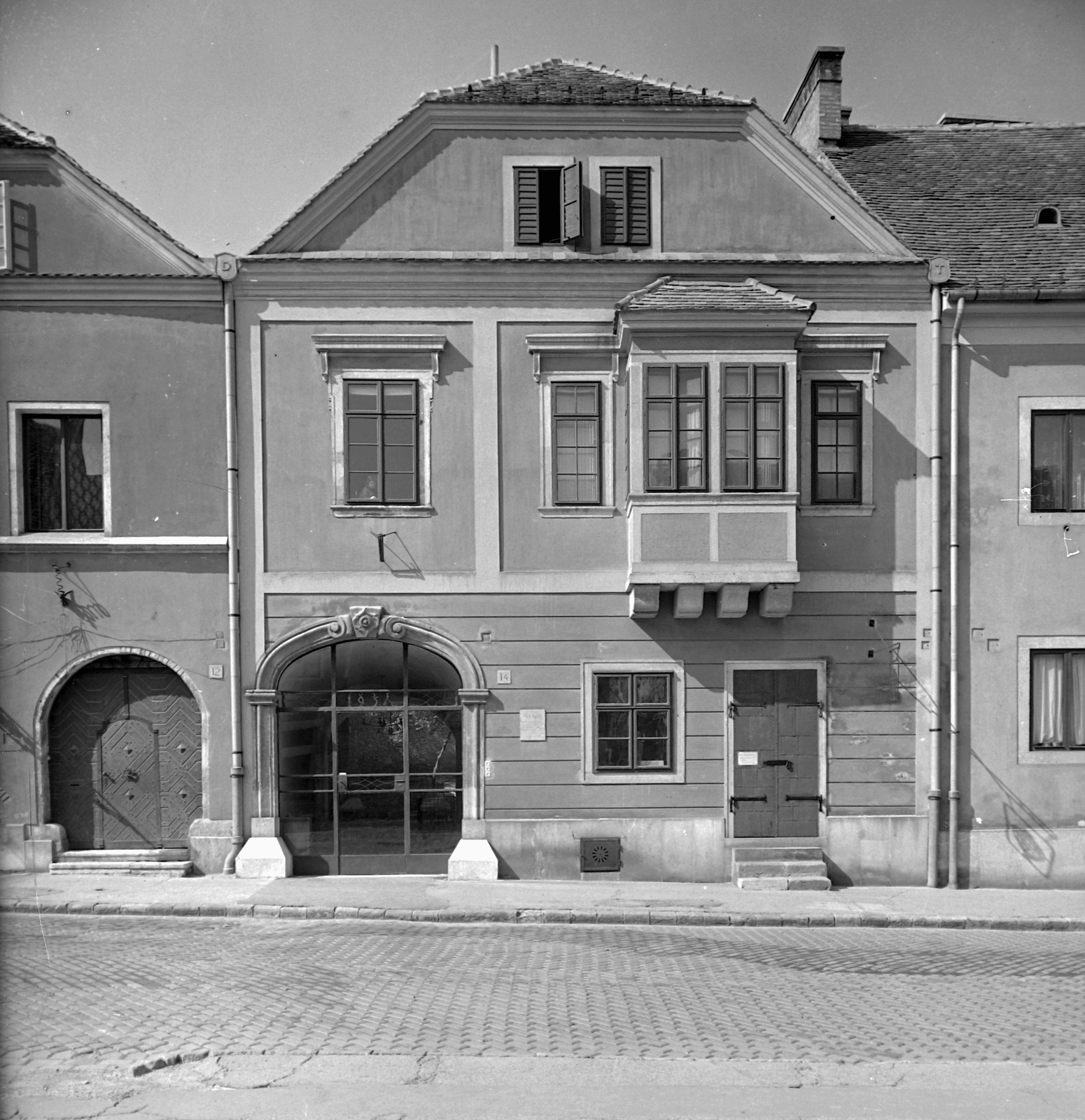 Magyarország, budai Vár, Budapest I., Fortuna utca 14., 1959, Építésügyi Dokumentációs és Információs Központ, VÁTI, Budapest, Fortepan #28795