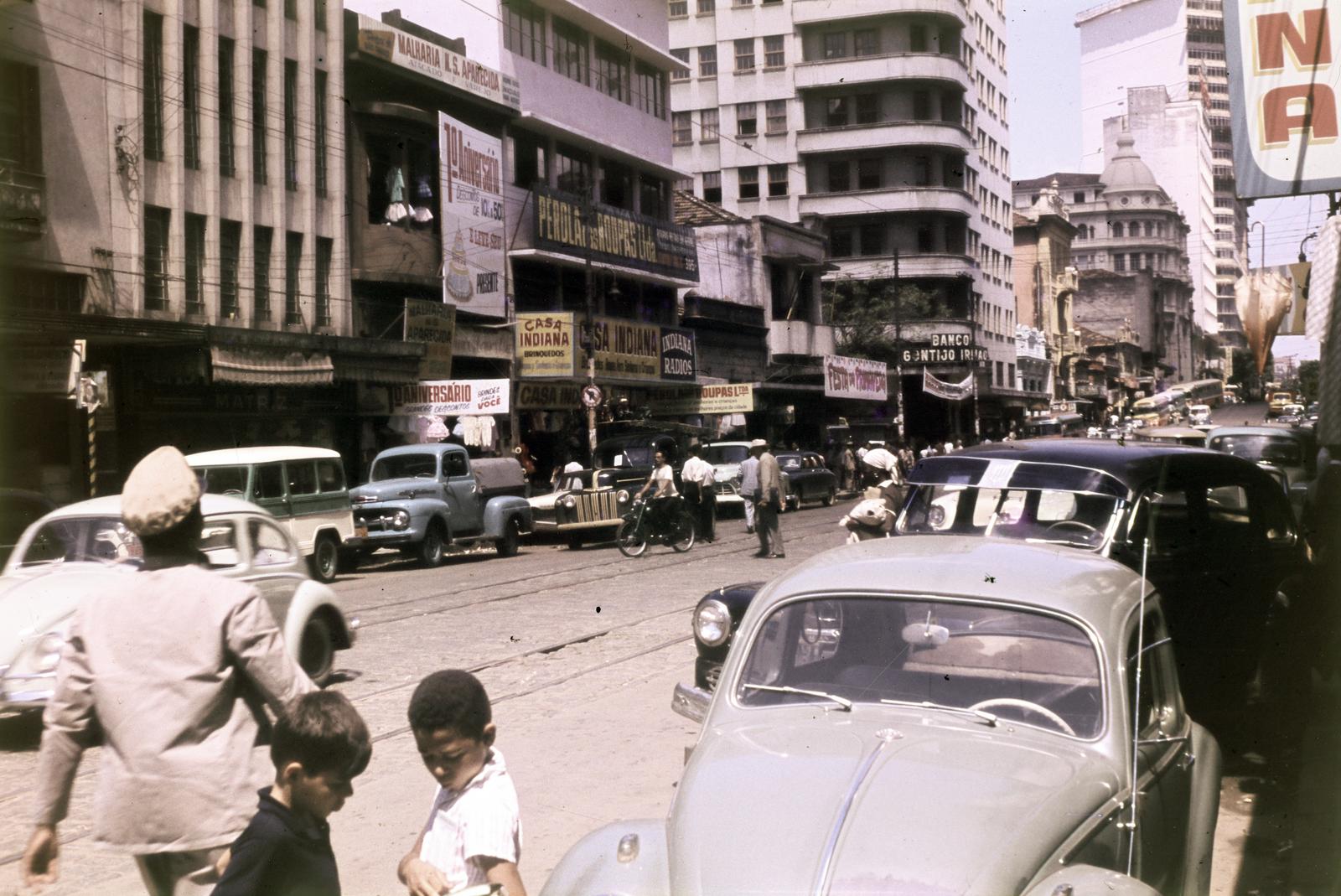 Brazil, a Rua dos Caetés a Rua São Paulo felé., 1962, Csaba László örökösei, Fortepan #288001