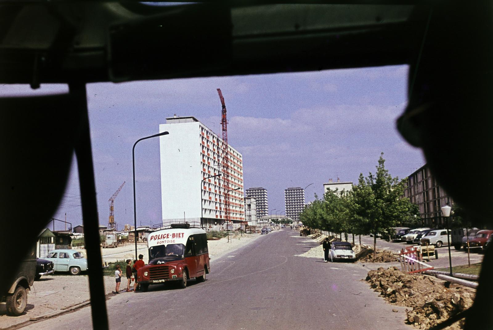 France, Avenue du Maréchal Pierre Koenig (Avenue Marie Blanche)., 1963, Csaba László örökösei, colorful, Fortepan #288116