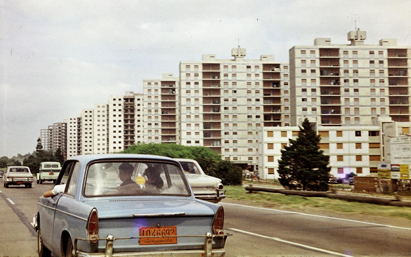 1969, Csaba László örökösei, Best of, lakótelep, visszanézés, rendszám, Fortepan #288220