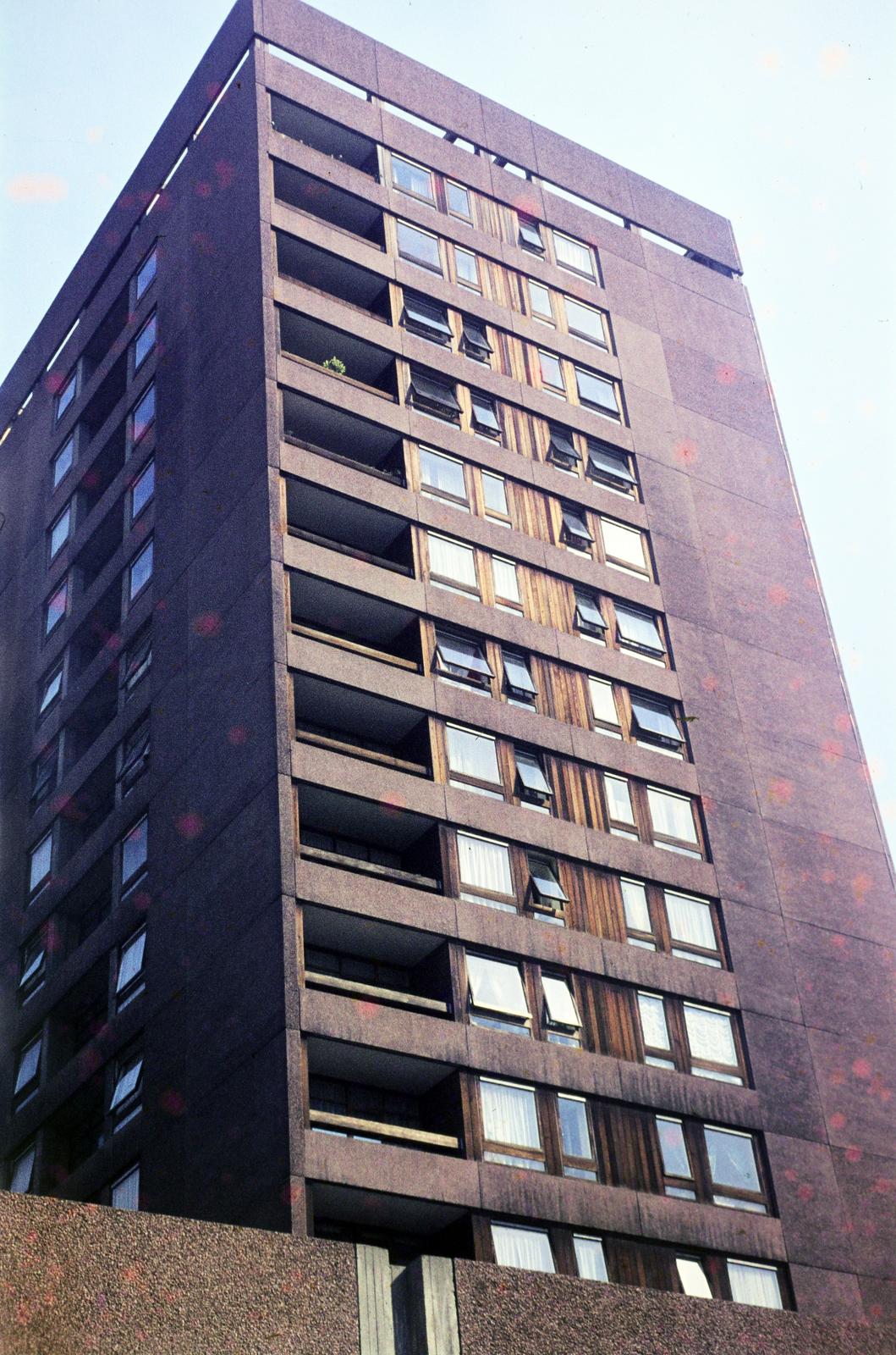 United Kingdom, London, Marshall Street 8., William Blake House., 1970, Csaba László örökösei, Fortepan #288233