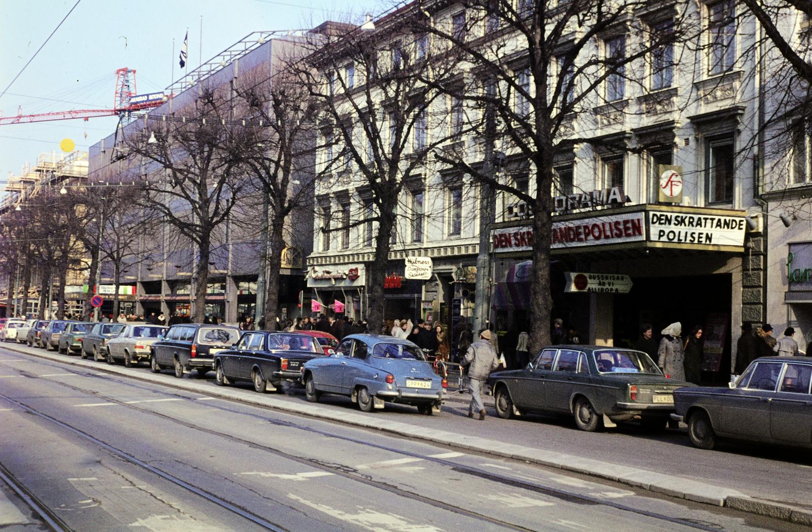 Sweden, Östra Hamngatan 46-48., COSMORAMA mozi., 1974, Csaba László örökösei, Fortepan #288368