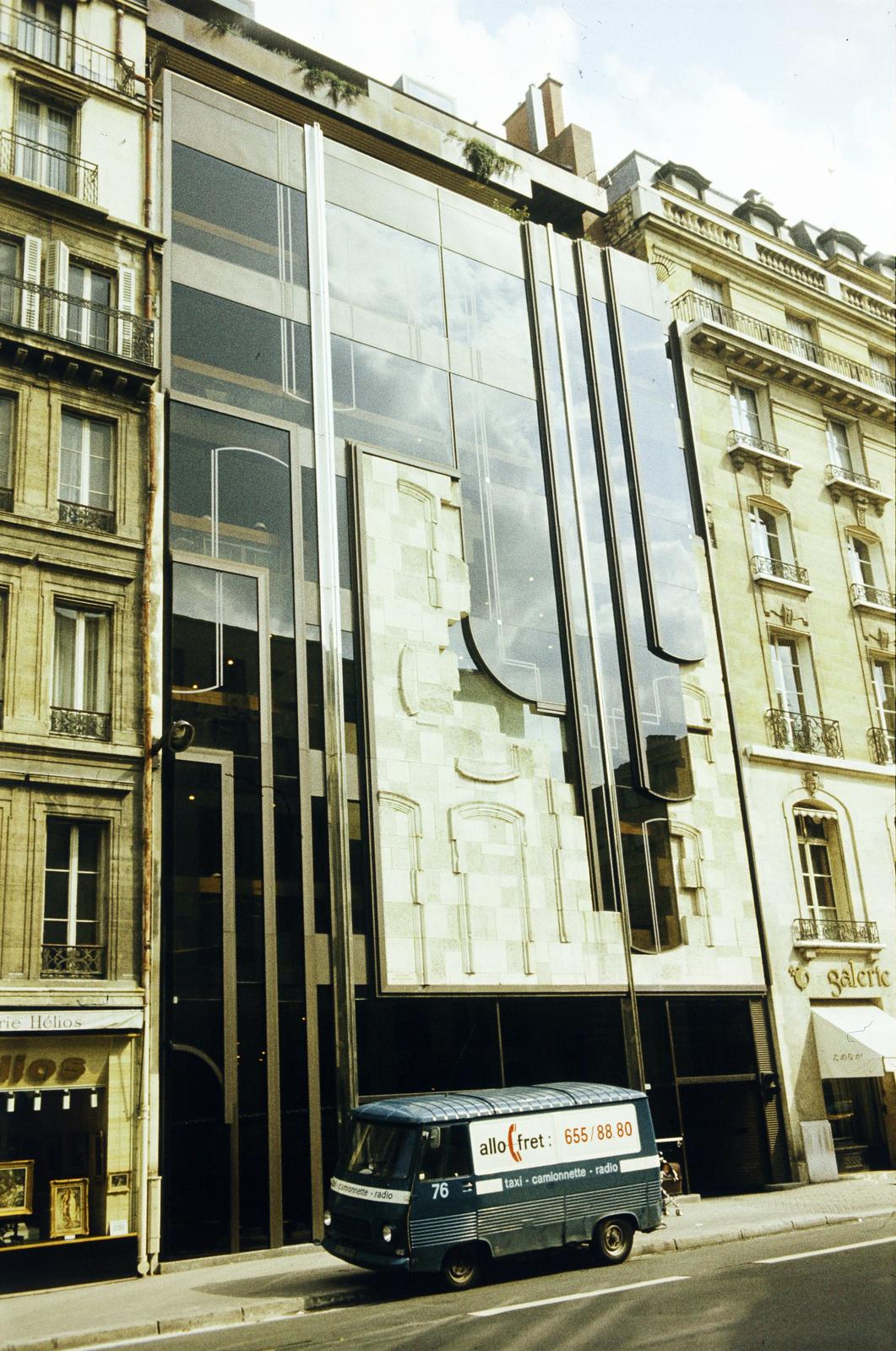 France, Paris, Avenue Matignon 22., irodaház., 1978, Csaba László örökösei, Fortepan #288464