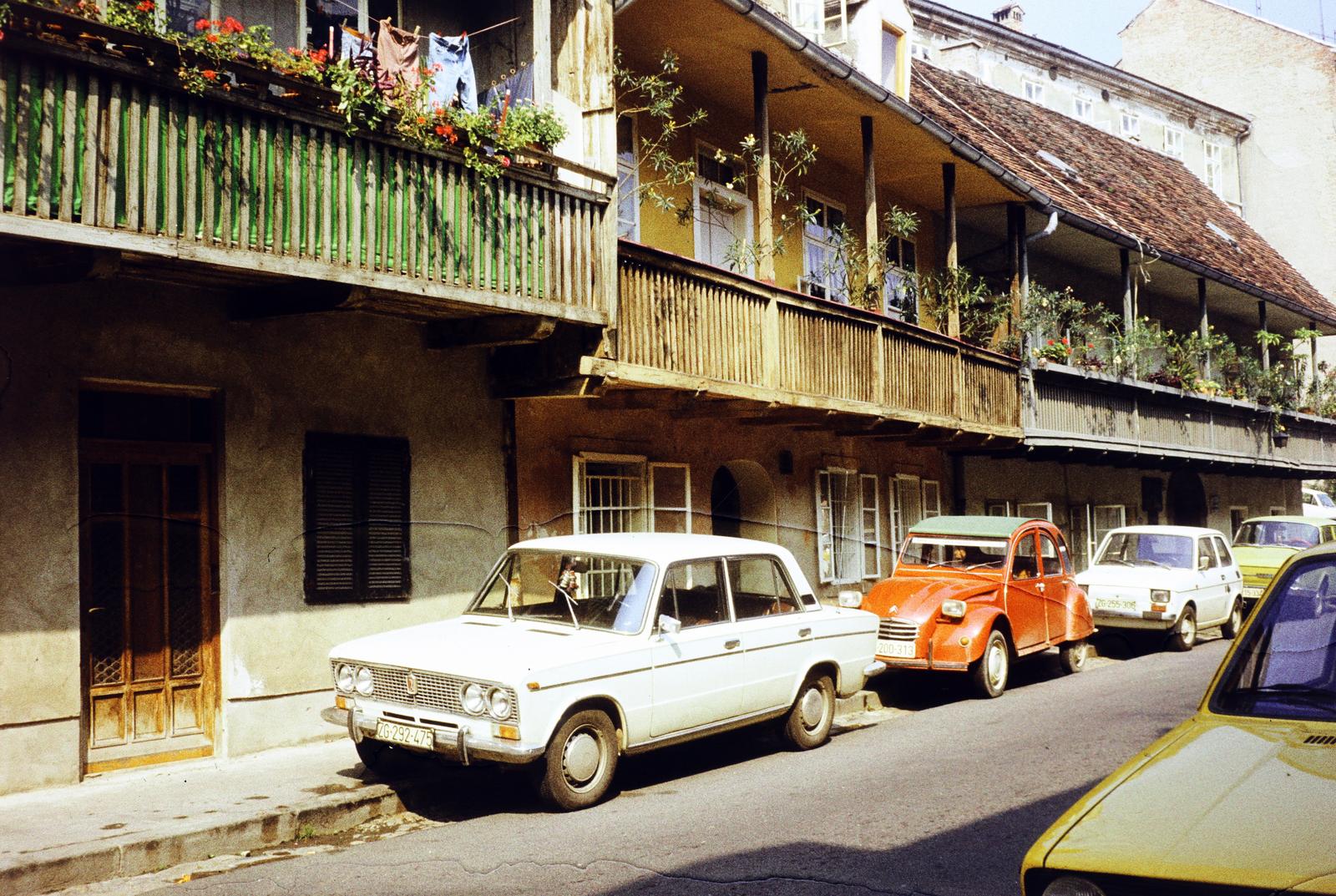 Horvátország, Zágráb, ulica Ivana Tkalčića., 1979, Csaba László örökösei, Fortepan #288504