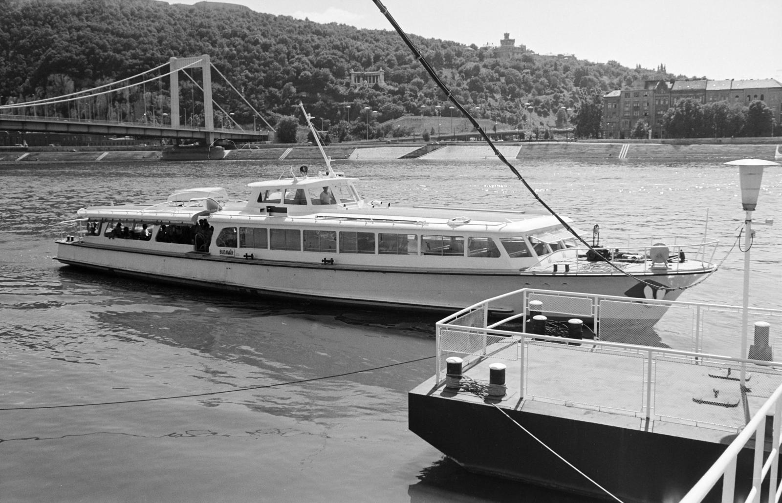 1983, Prohászka Imre, water bus, Fortepan #288852