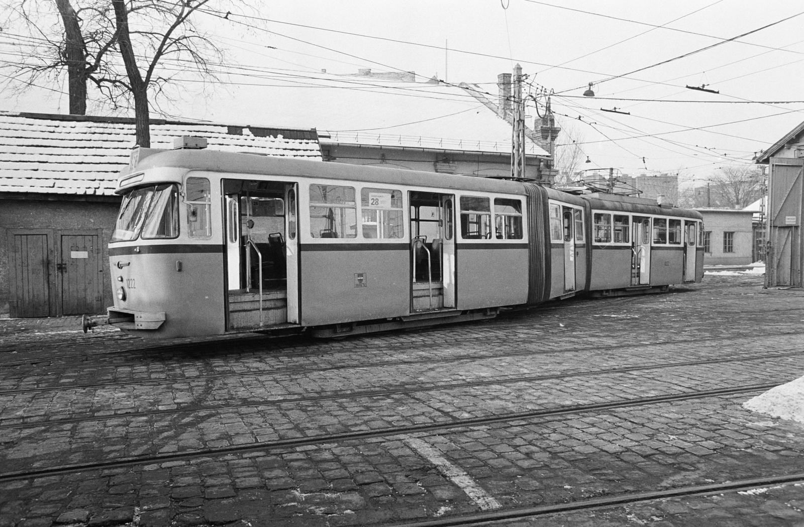 Magyarország, Budapest VIII., Baross utca, Baross kocsiszín., 1981, Prohászka Imre, Budapest, Fortepan #288862